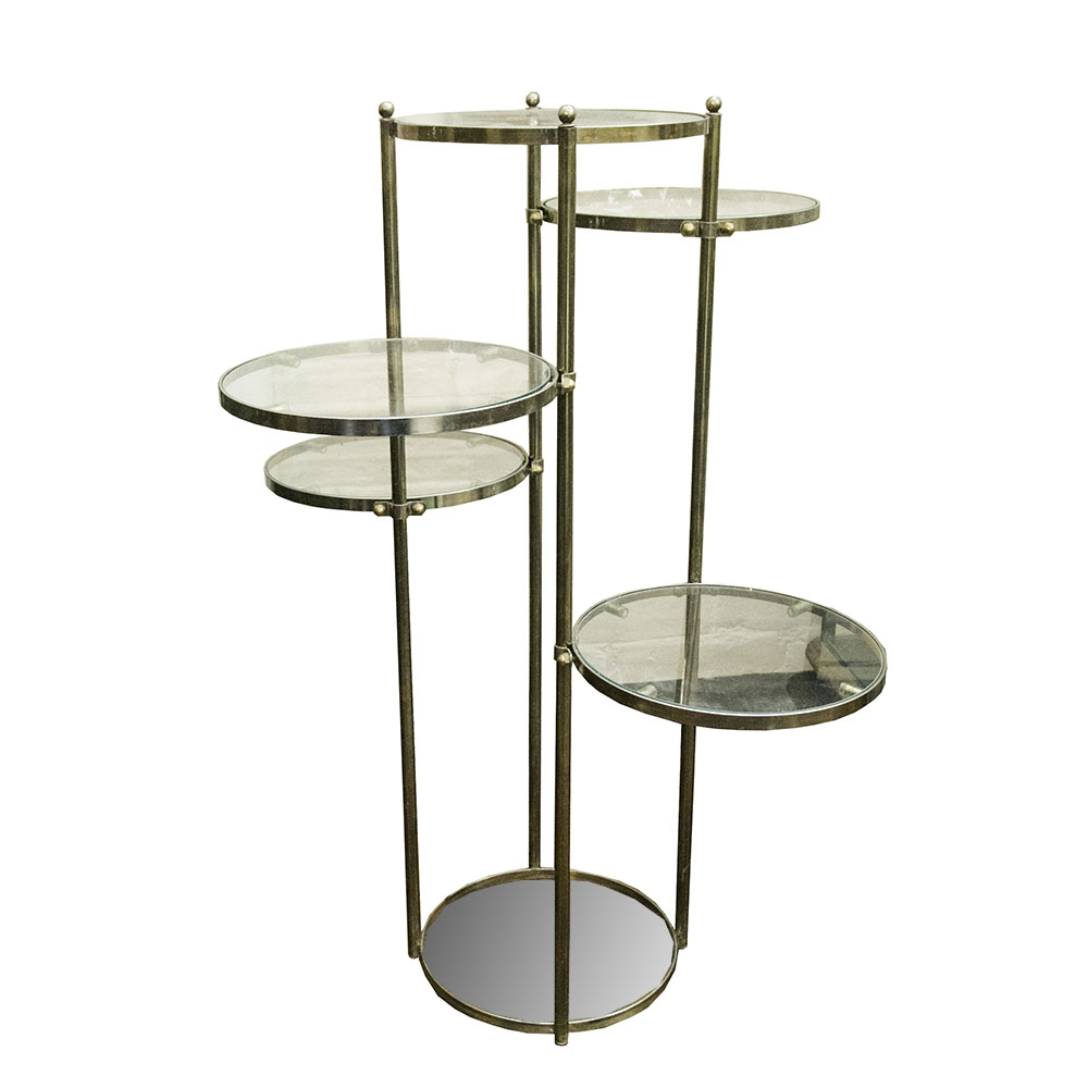 Vintage Tiered Display Table