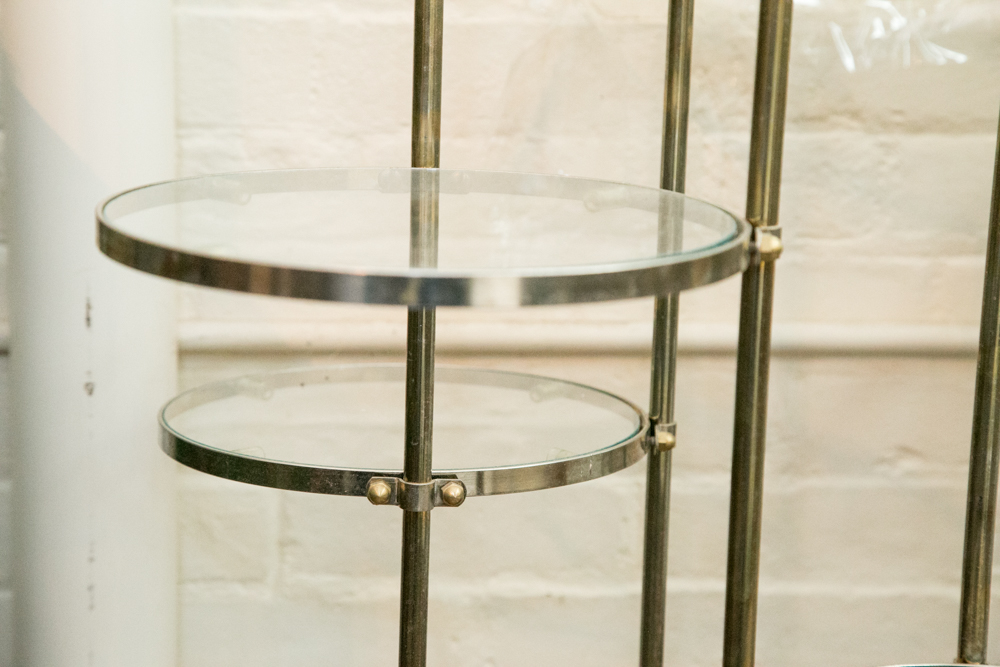 Vintage Tiered Display Table