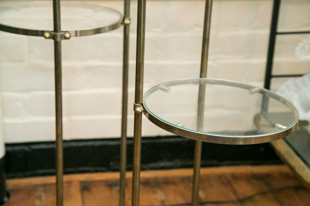 Vintage Tiered Display Table