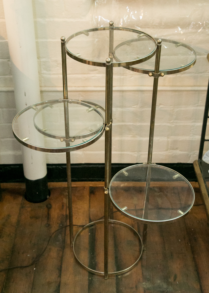 Vintage Tiered Display Table