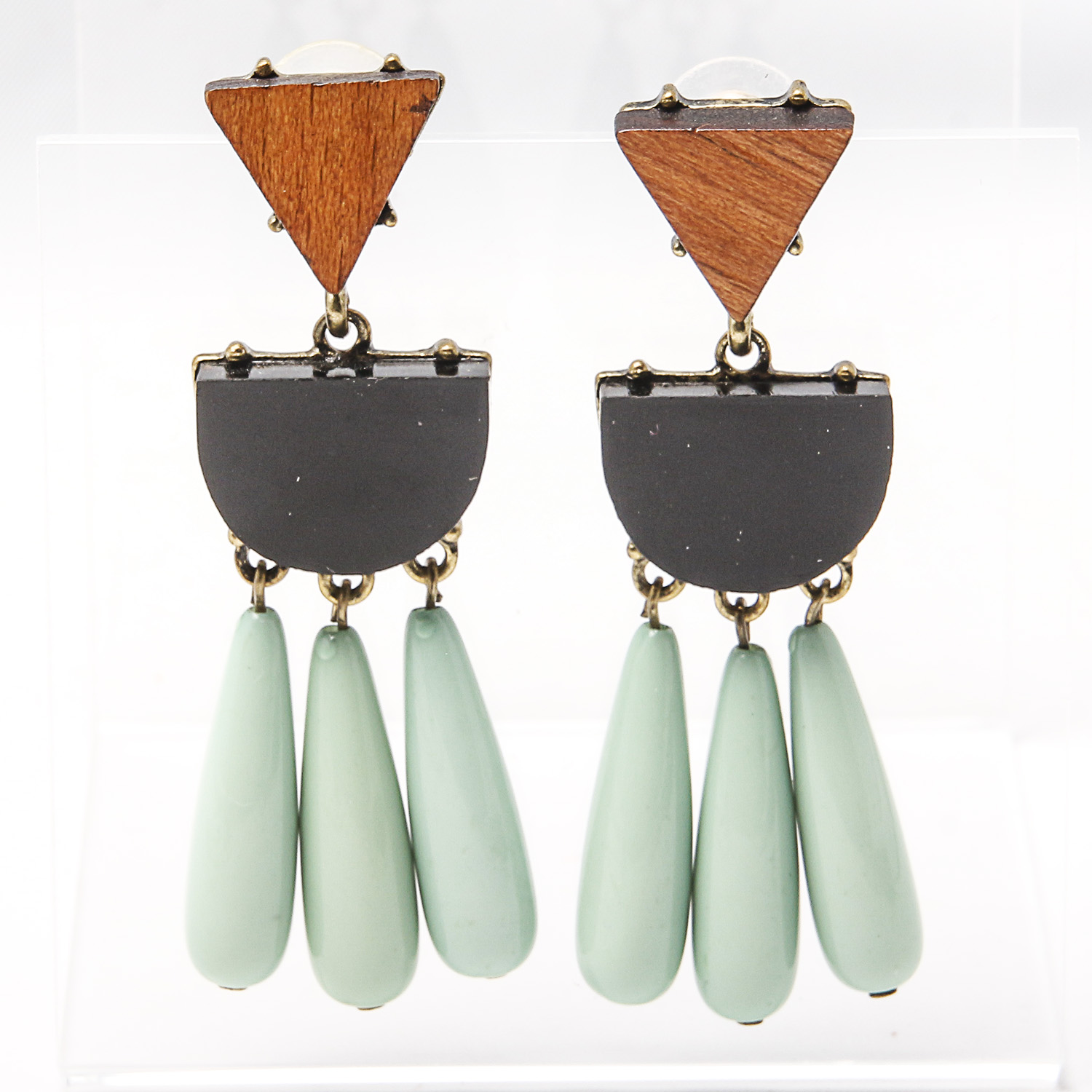 Seed Bead and Bauble Bar Jewelry with Vintage Brooch