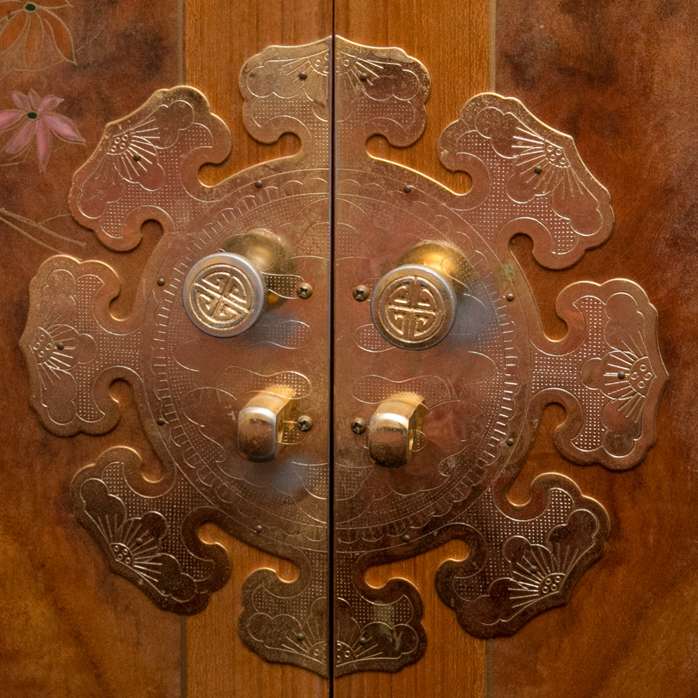 Hand-Painted Chinoiserie Chest