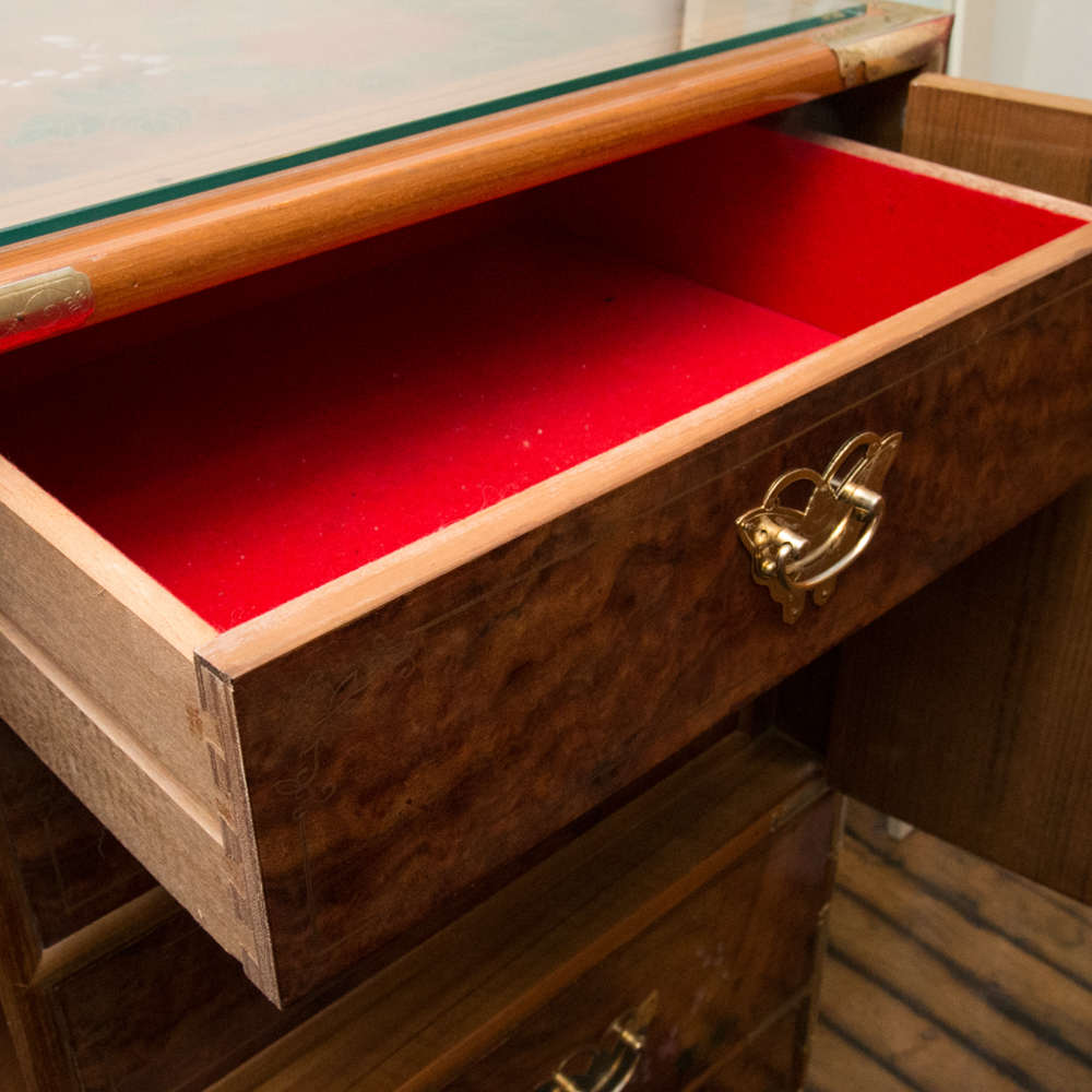 Hand-Painted Chinoiserie Chest