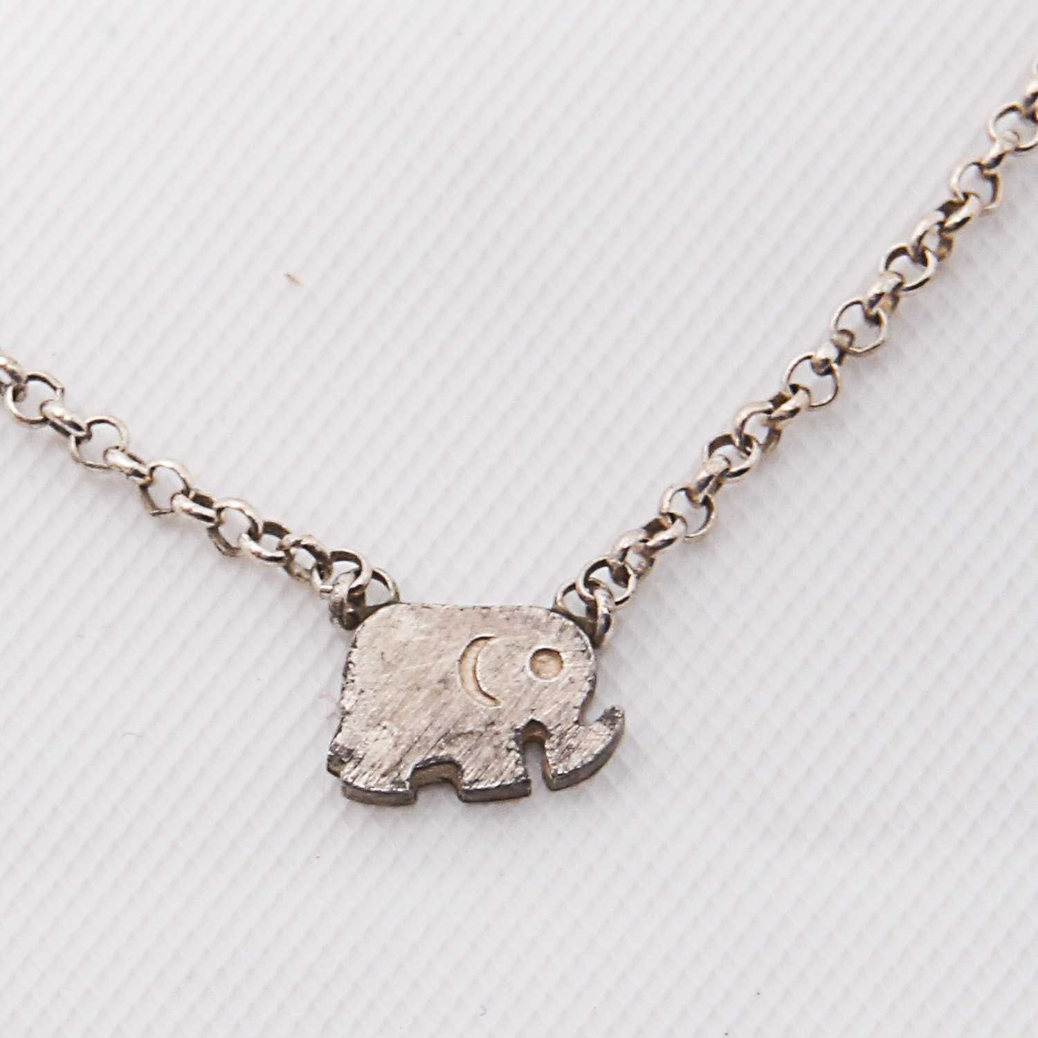 Sterling Dogeared Elephant Necklace and Indian Handmade Earrings