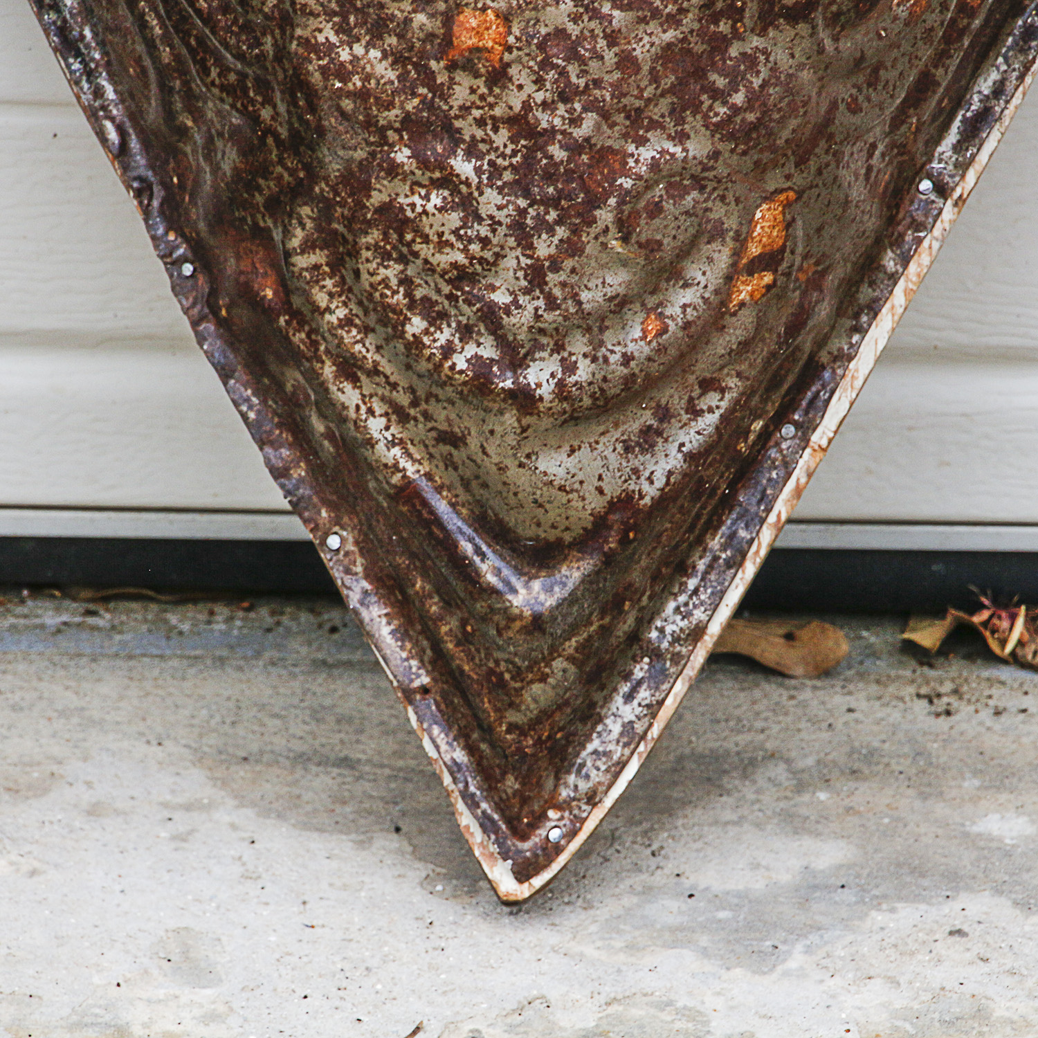 Antique Pressed Tin Sconces