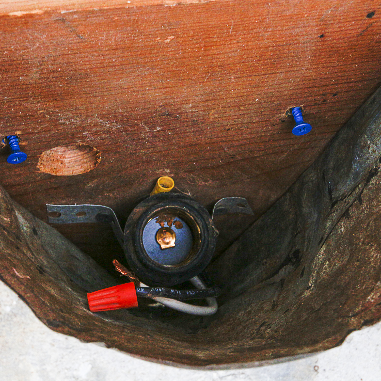 Antique Pressed Tin Sconces