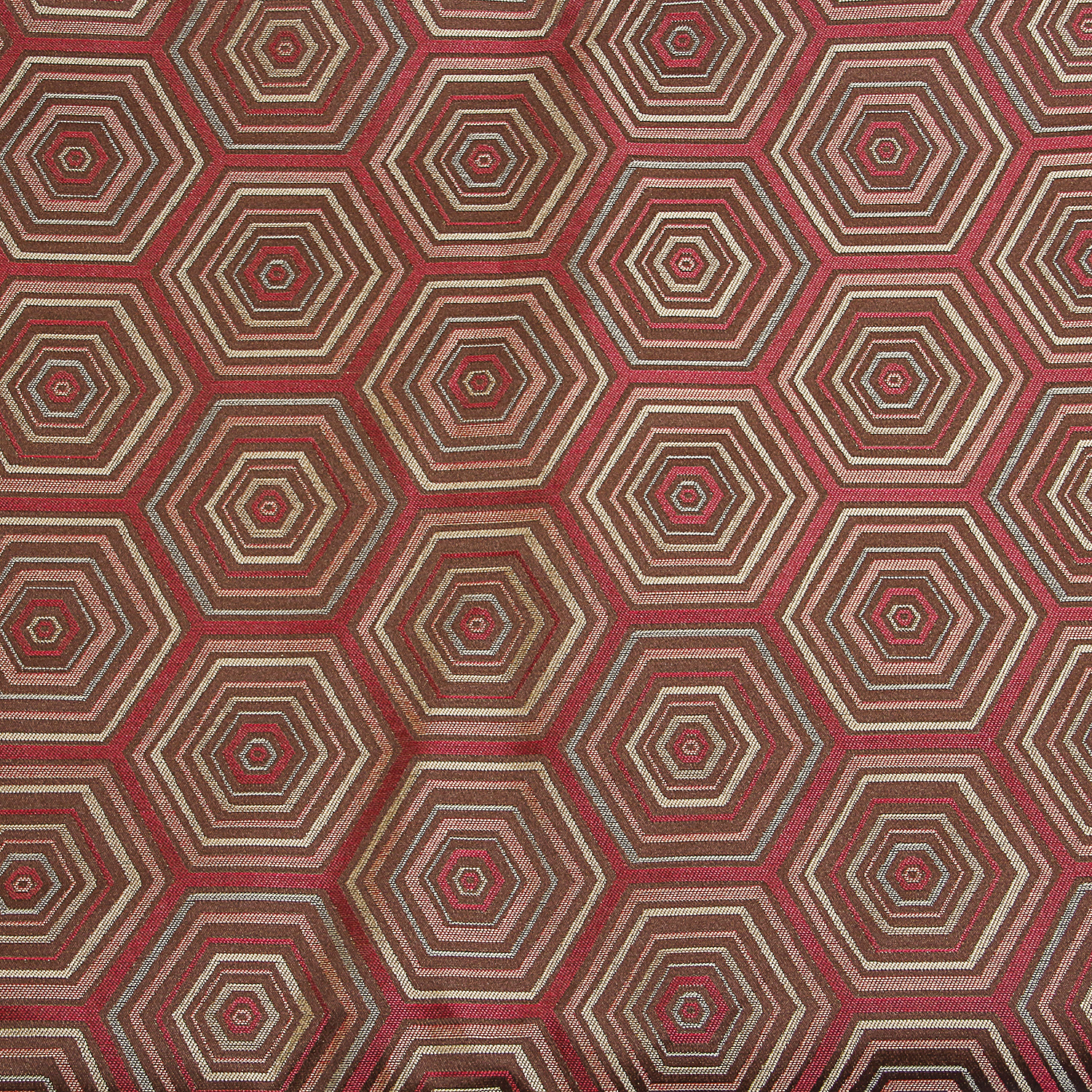 Hexagonal Print Fabric