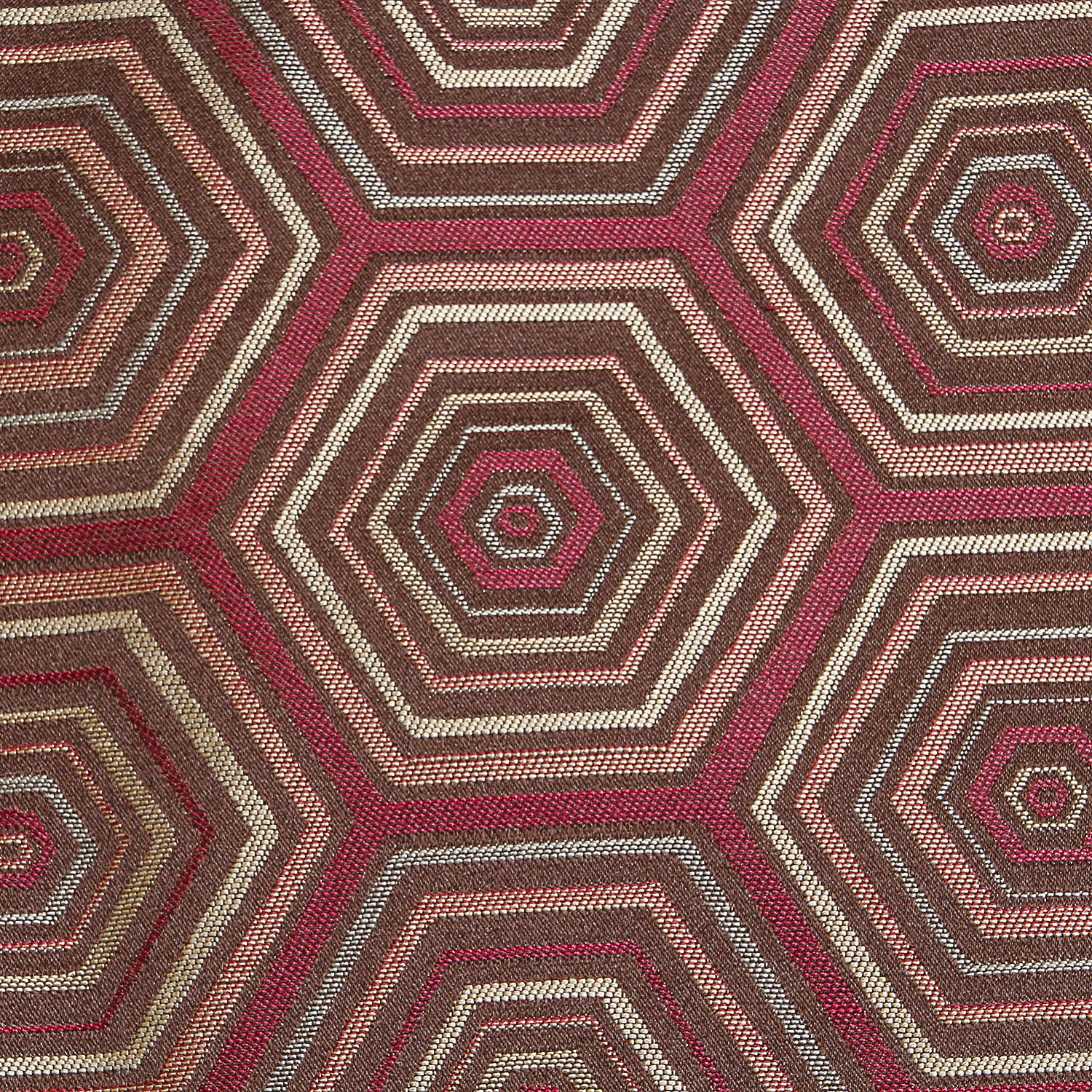 Hexagonal Print Fabric