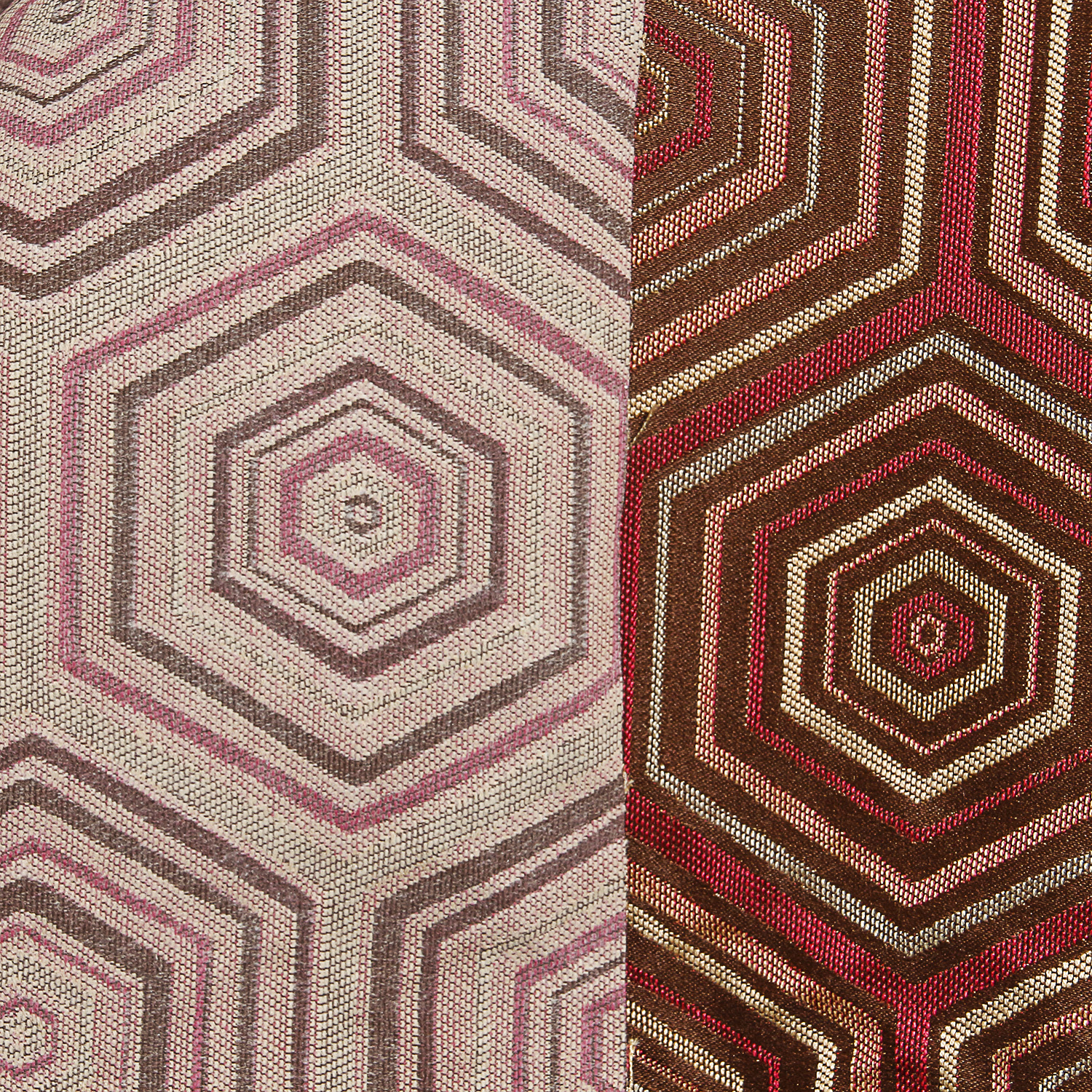 Hexagonal Print Fabric