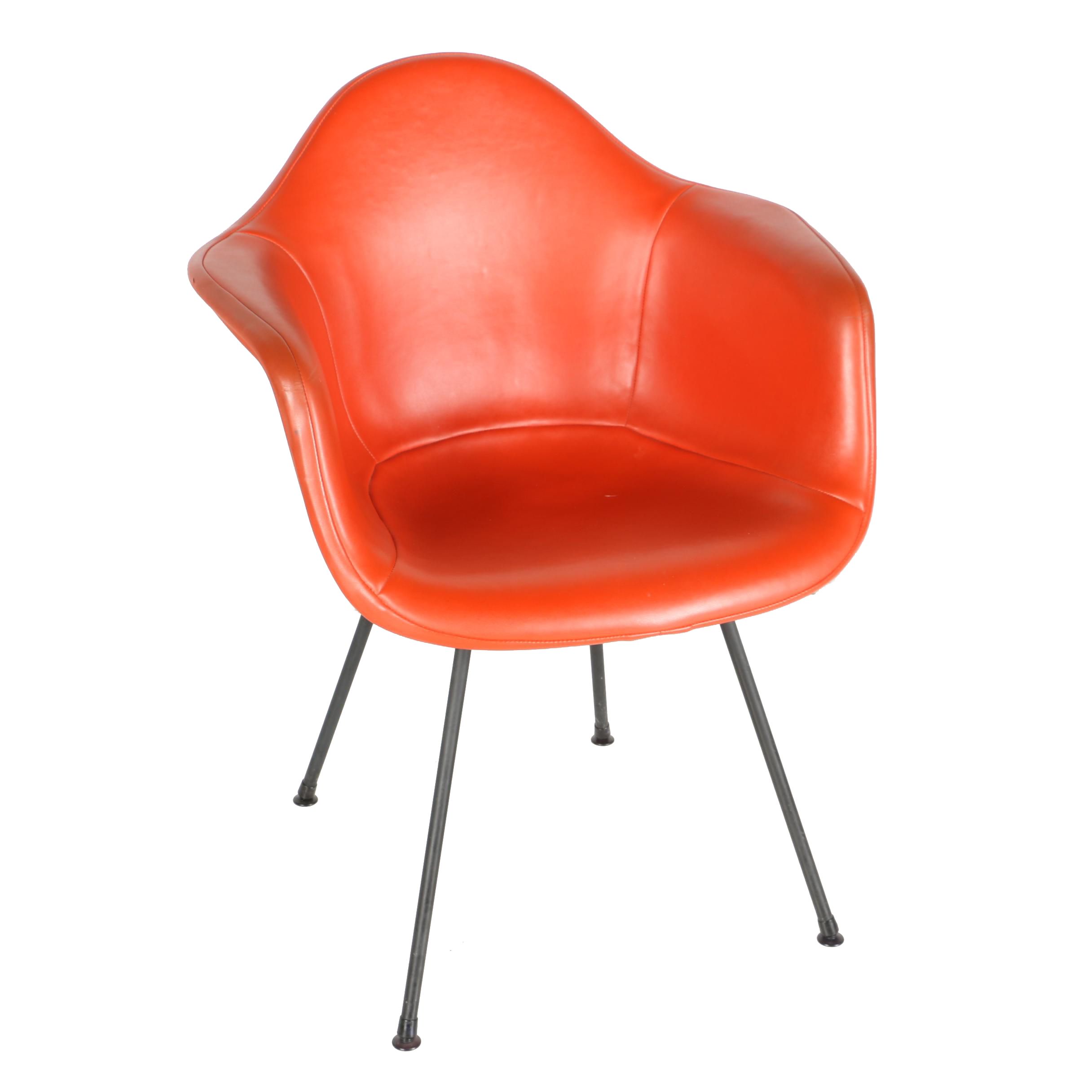 Mid Century Modern "DAX" Shell Chair by Eames for Herman Miller With Invoice