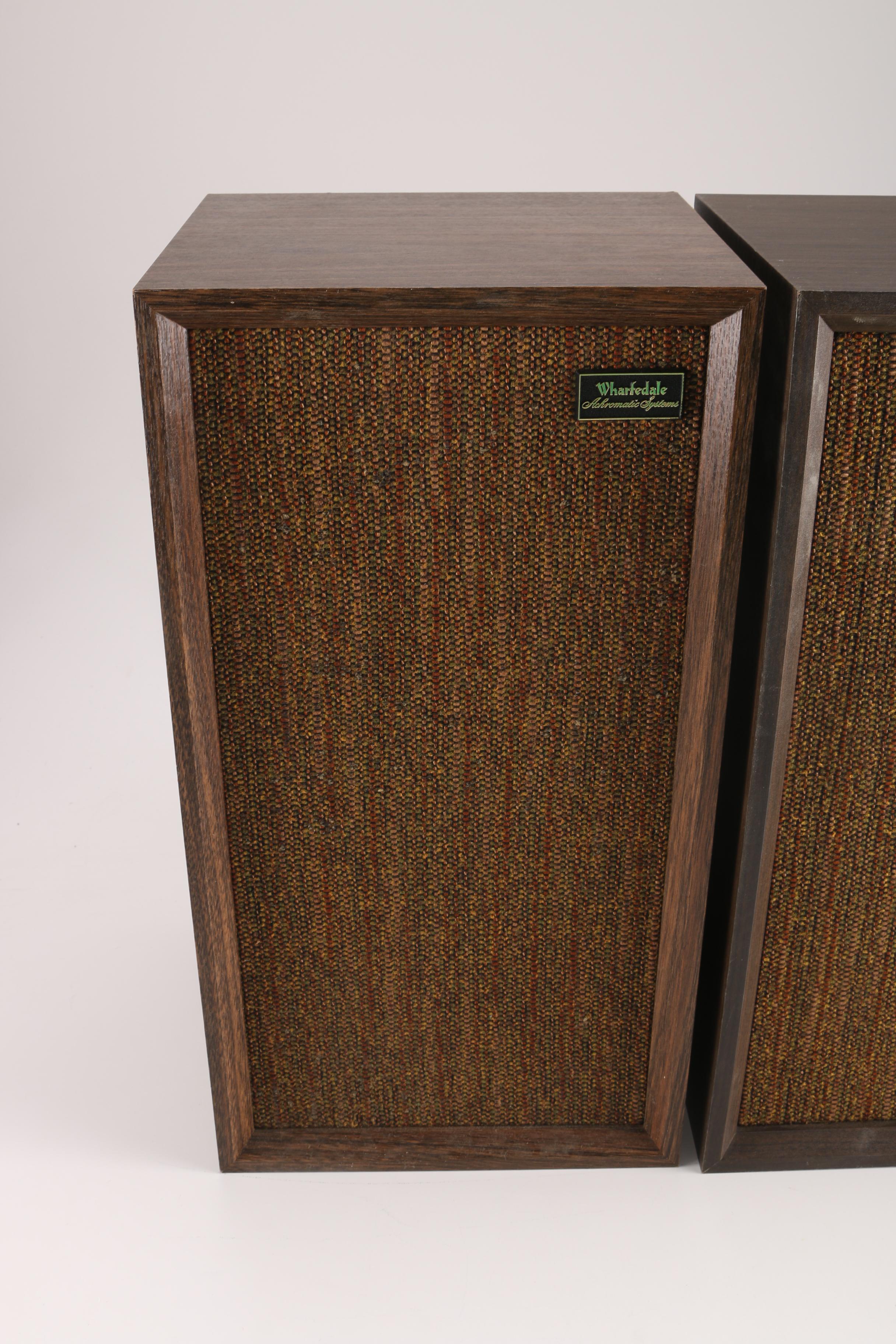 Vintage Wharfedale Stereo Speakers