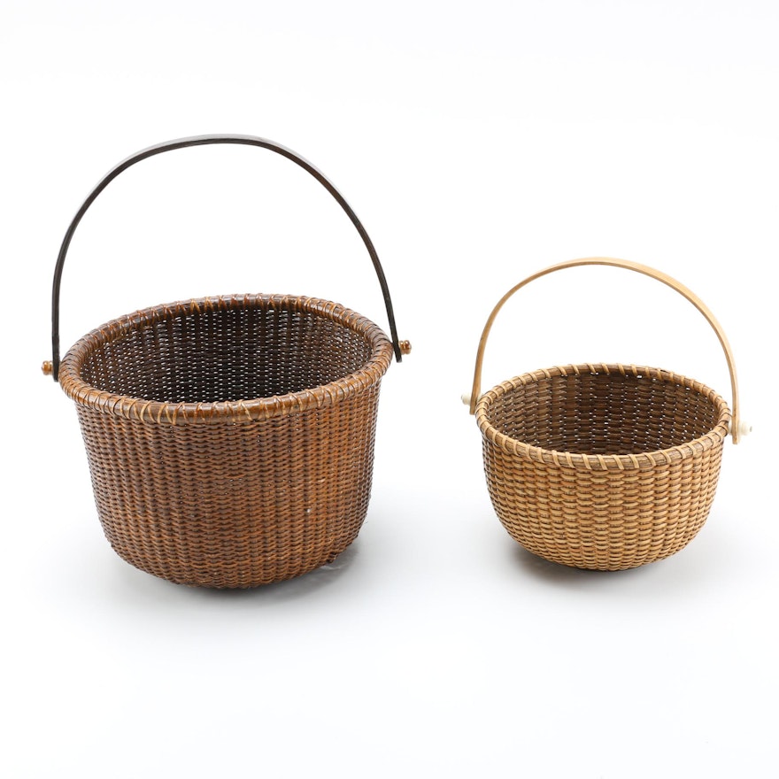 Pair of Wicker Baskets