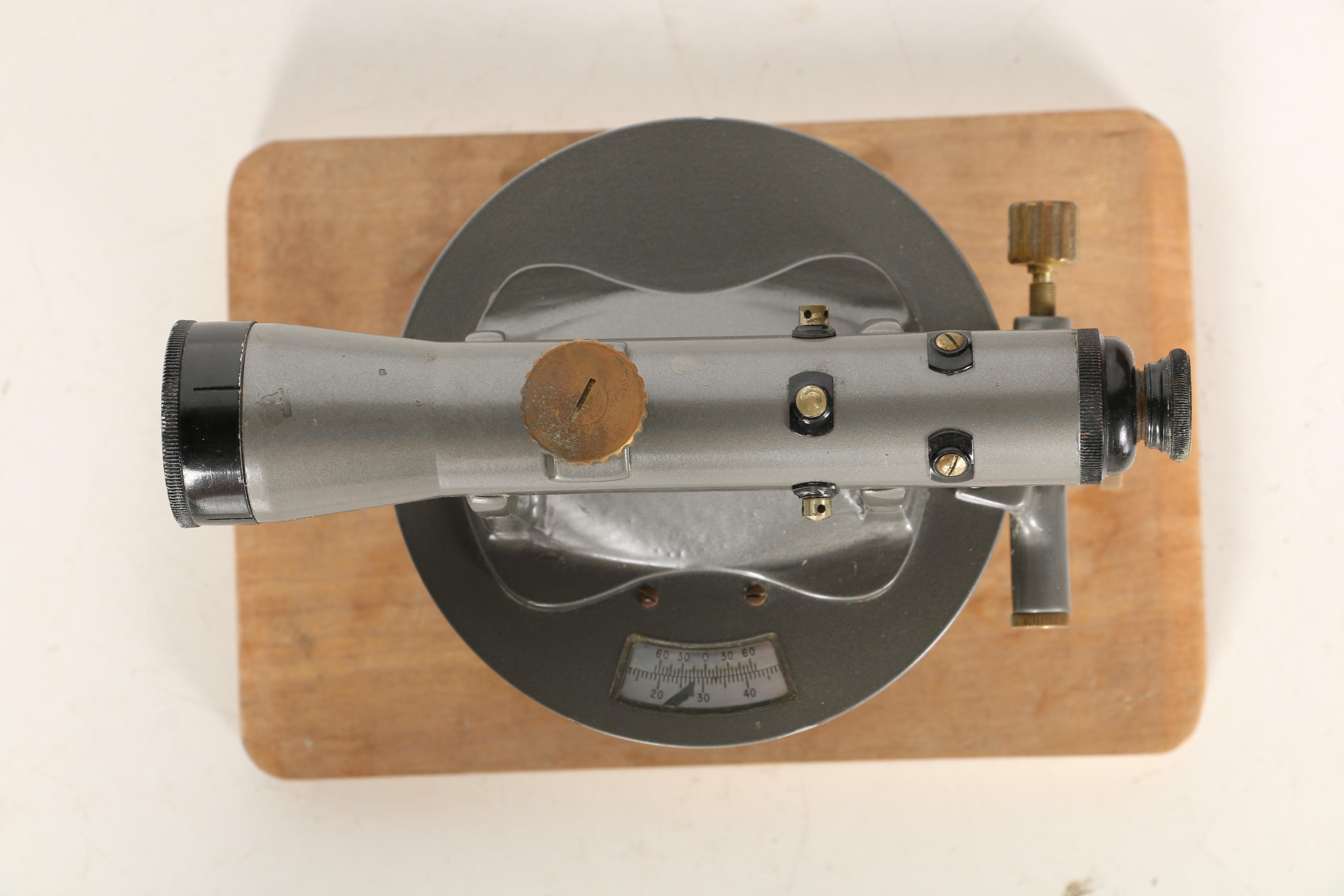 Vintage Surveying Equipment Featuring Brunson Builder's Level