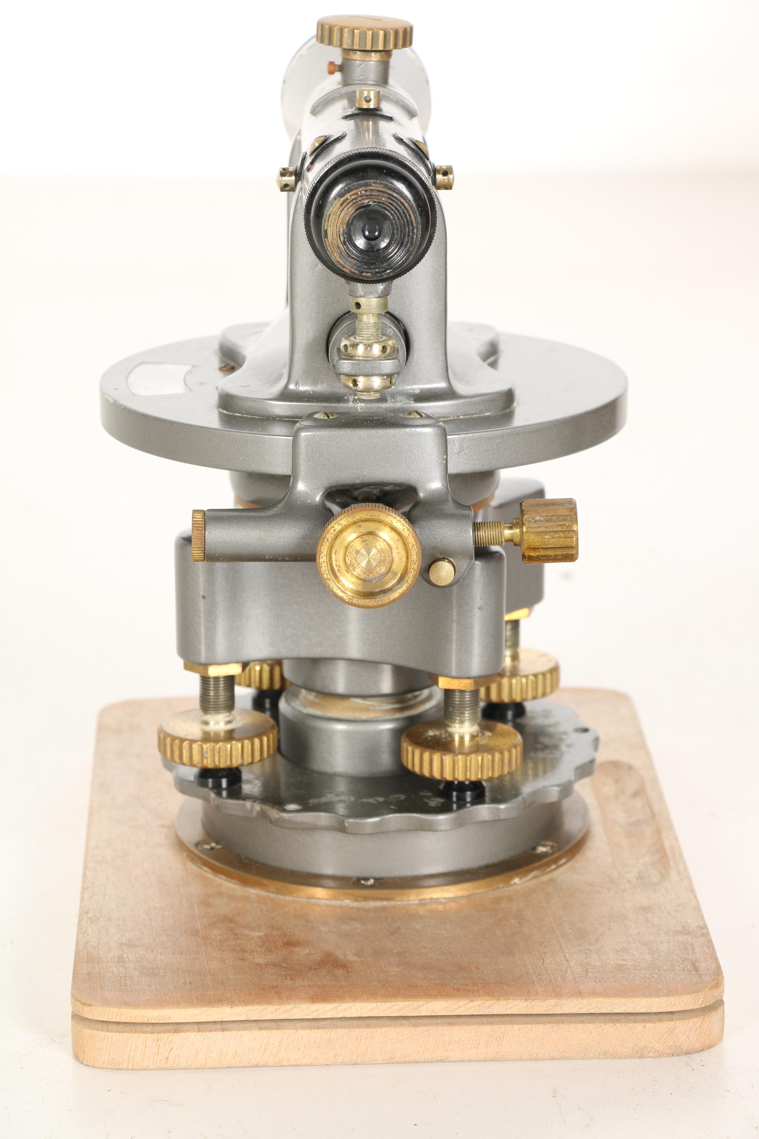 Vintage Surveying Equipment Featuring Brunson Builder's Level