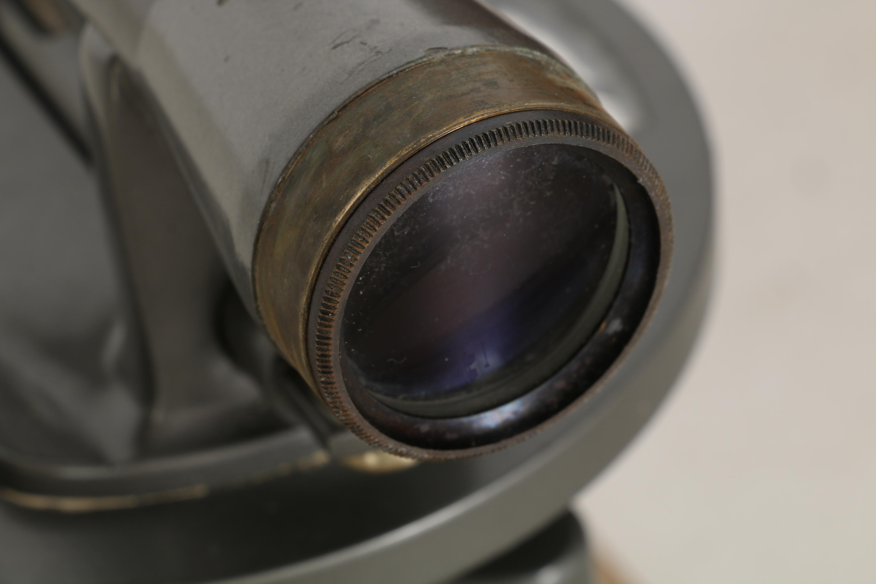 Vintage Surveying Equipment Featuring Brunson Builder's Level