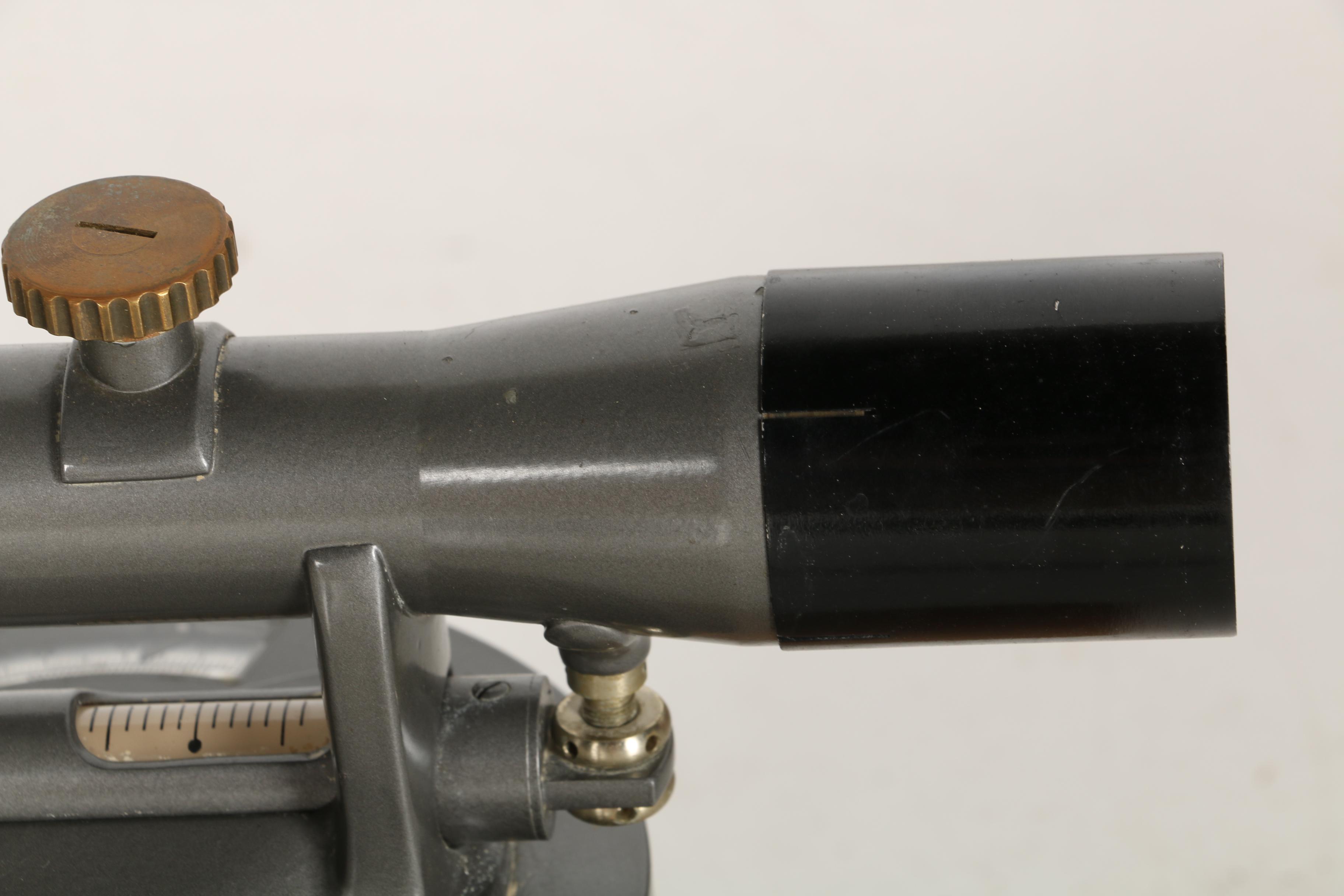 Vintage Surveying Equipment Featuring Brunson Builder's Level