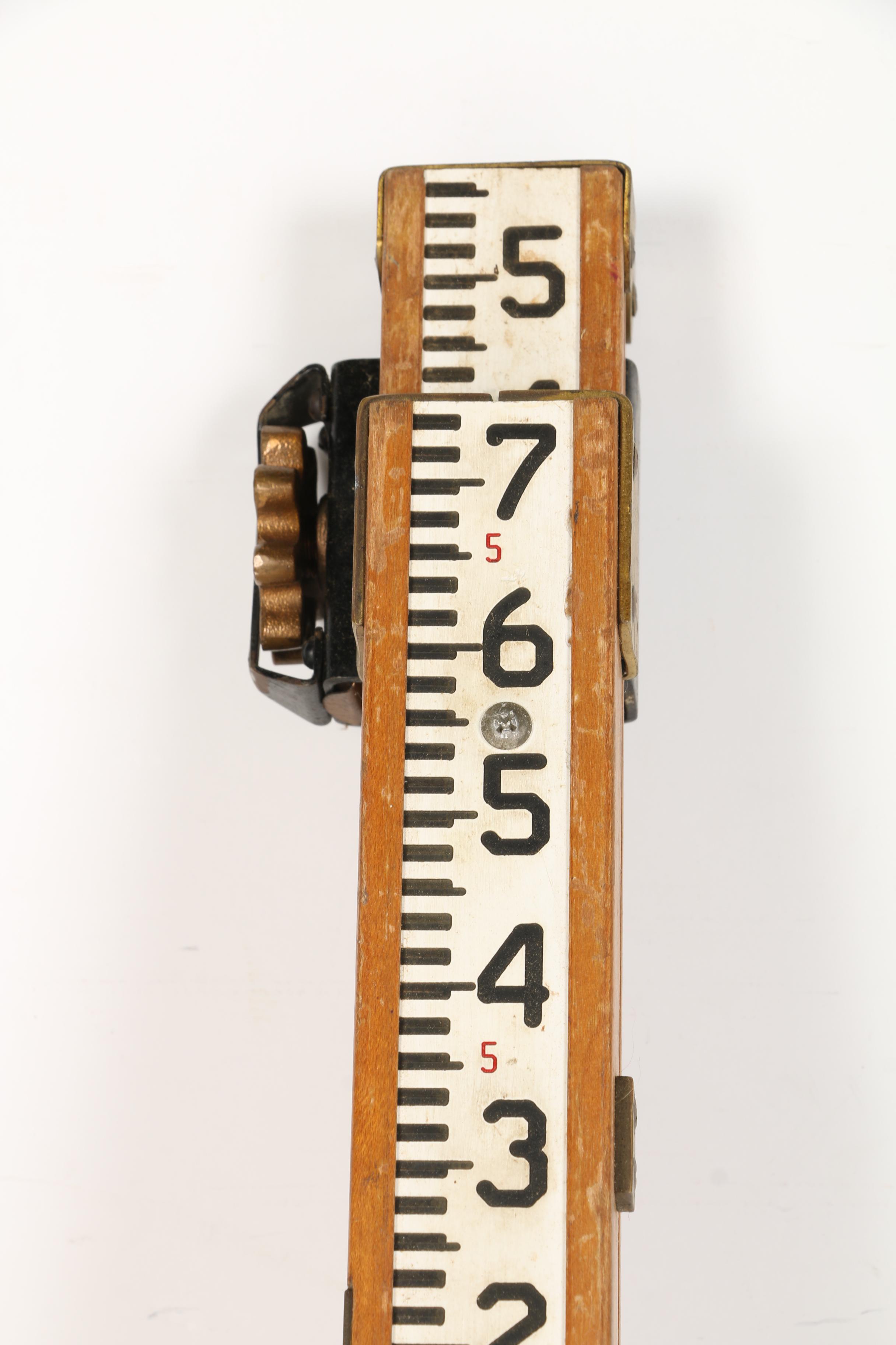 Vintage Surveying Equipment Featuring Brunson Builder's Level