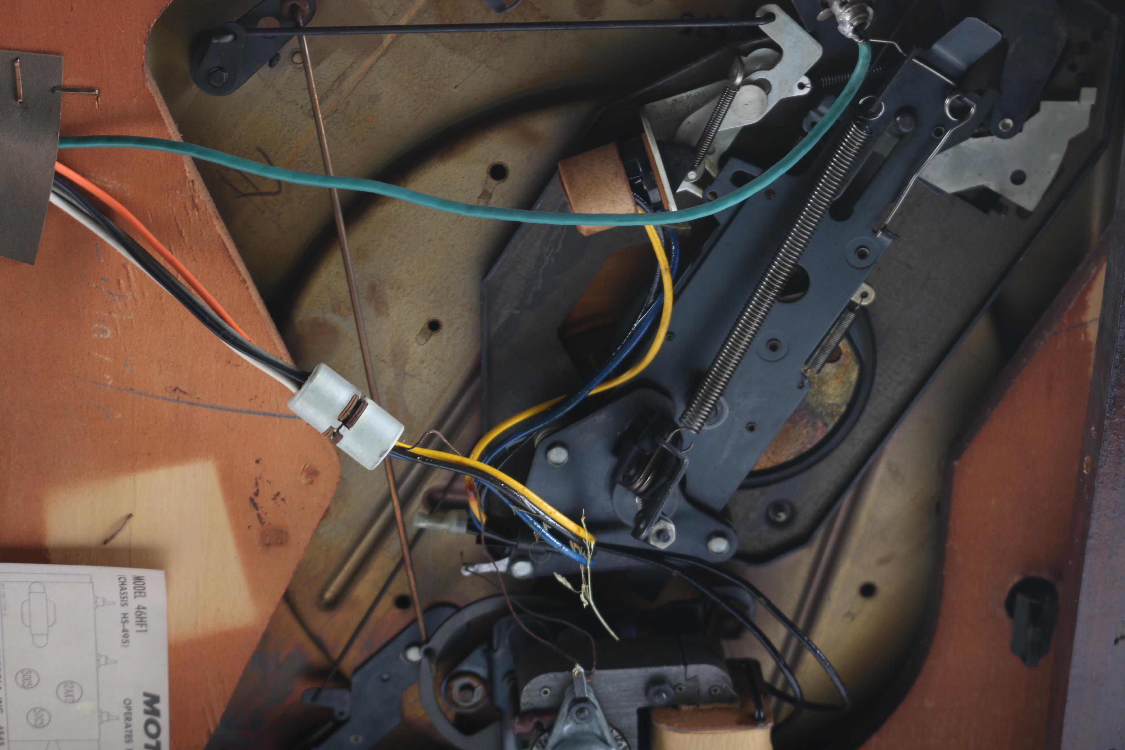 Vintage Motorola Tube Stereo and Turntable