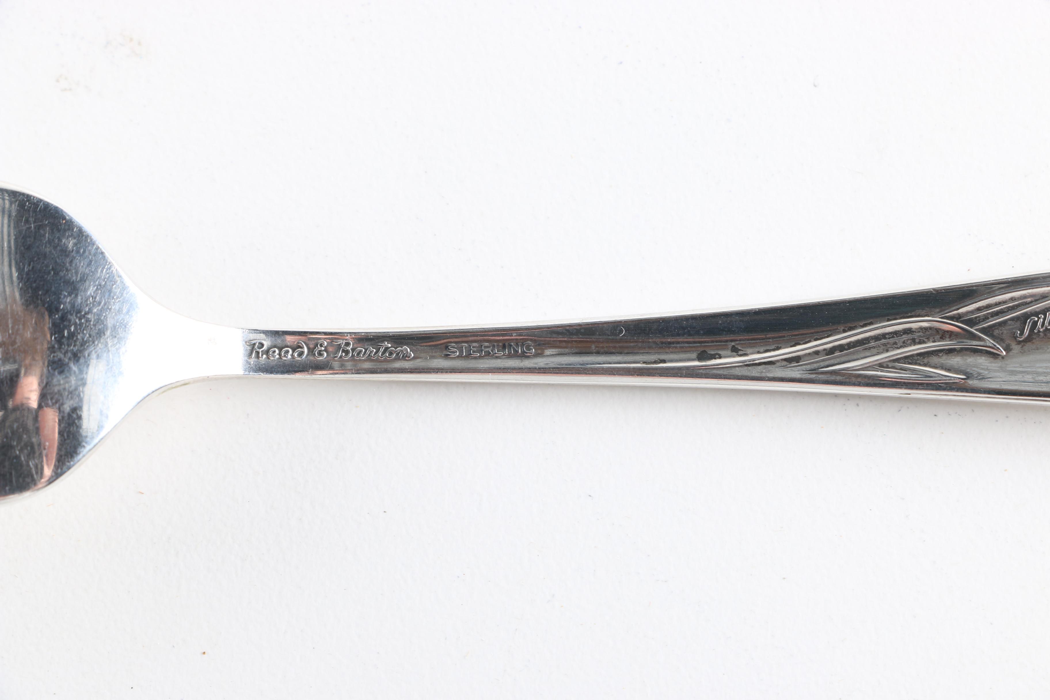 Reed & Barton "Silver Wheat" Sterling Silver Flatware Set