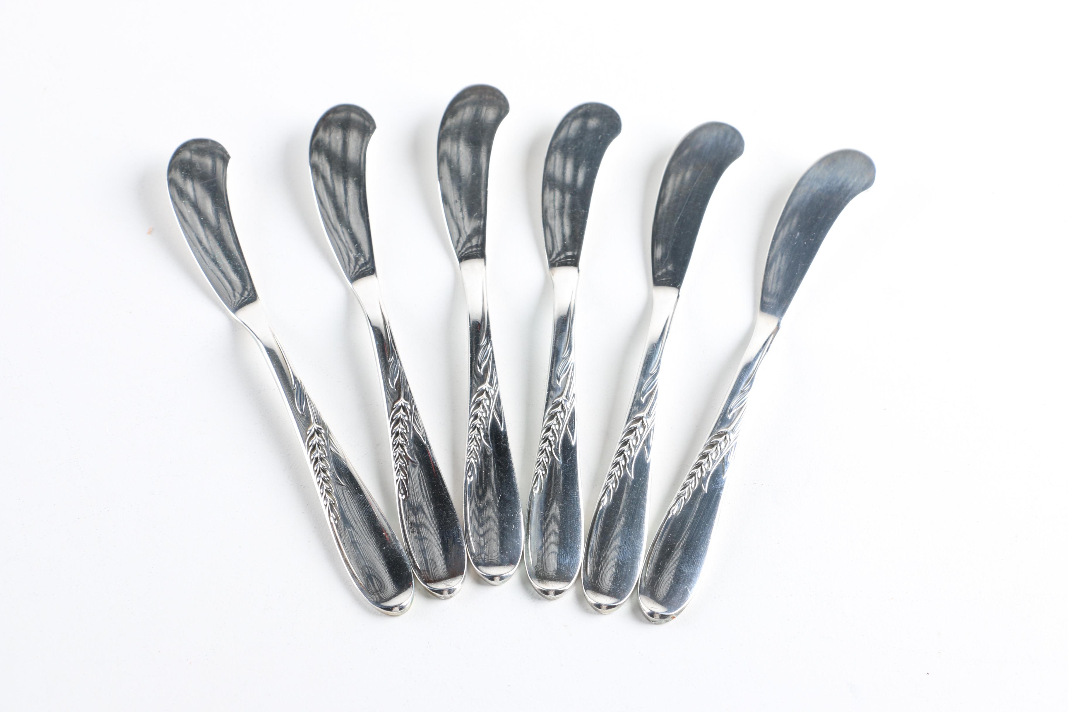 Reed & Barton "Silver Wheat" Sterling Silver Flatware Set