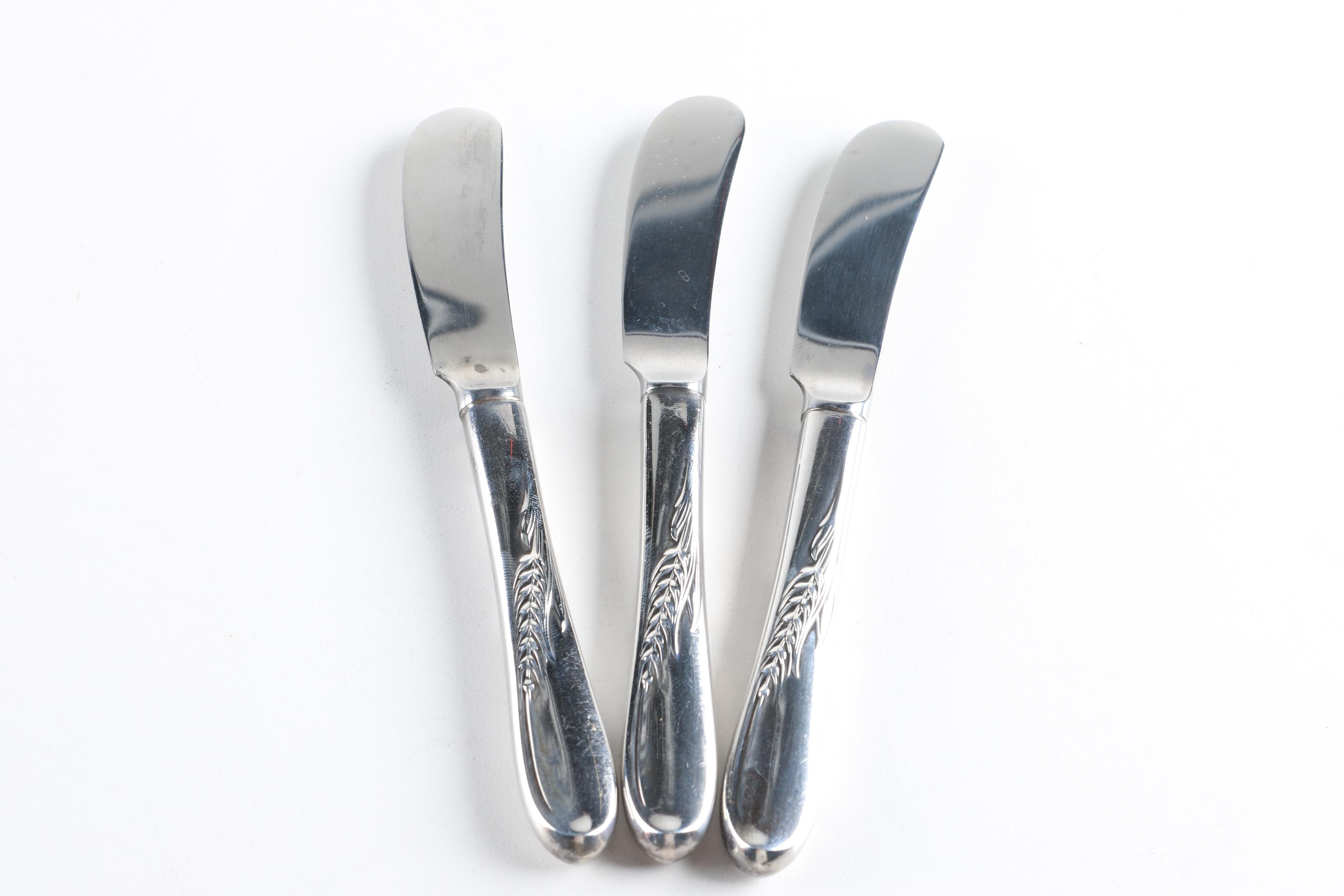 Reed & Barton "Silver Wheat" Sterling Silver Flatware Set
