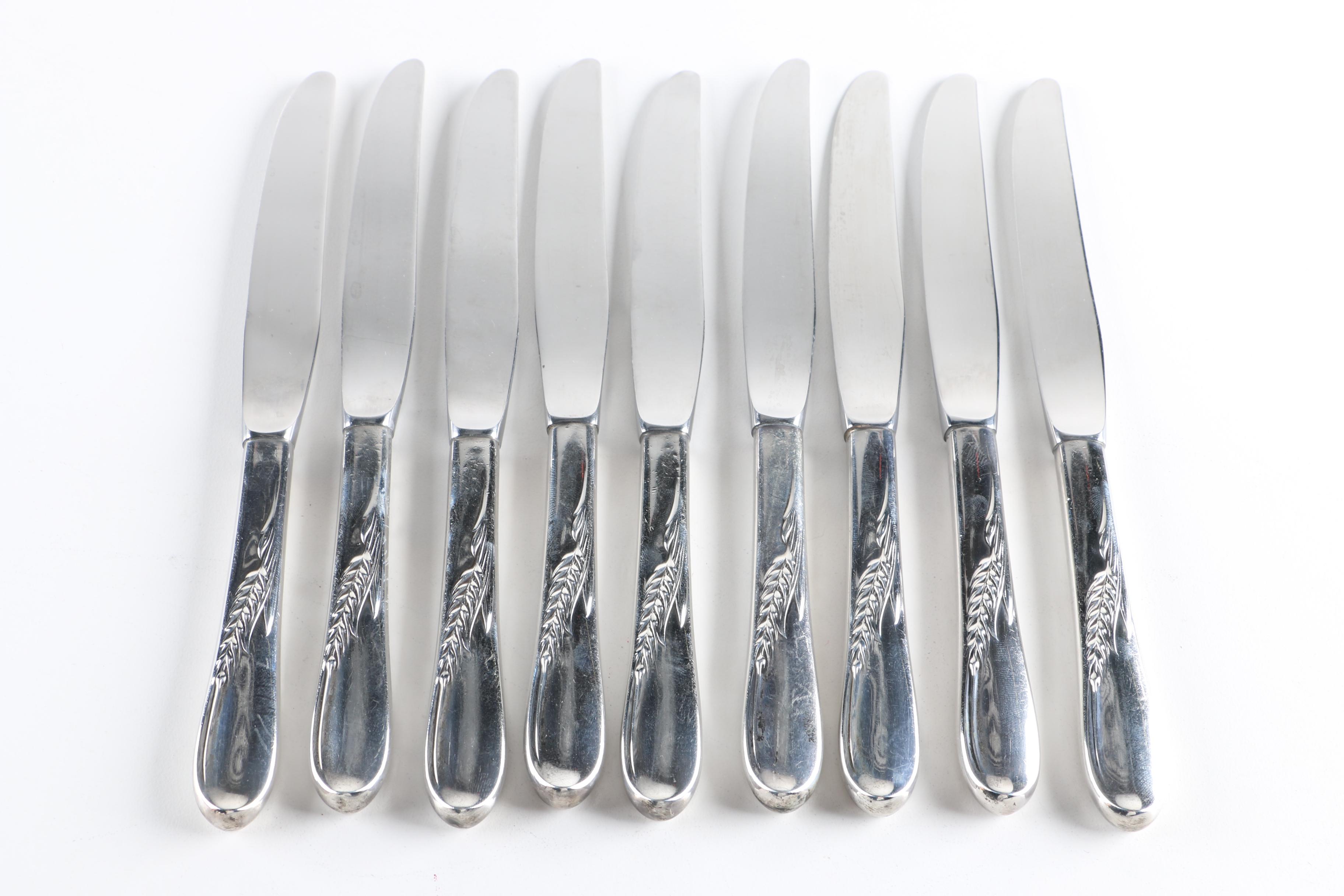 Reed & Barton "Silver Wheat" Sterling Silver Flatware Set