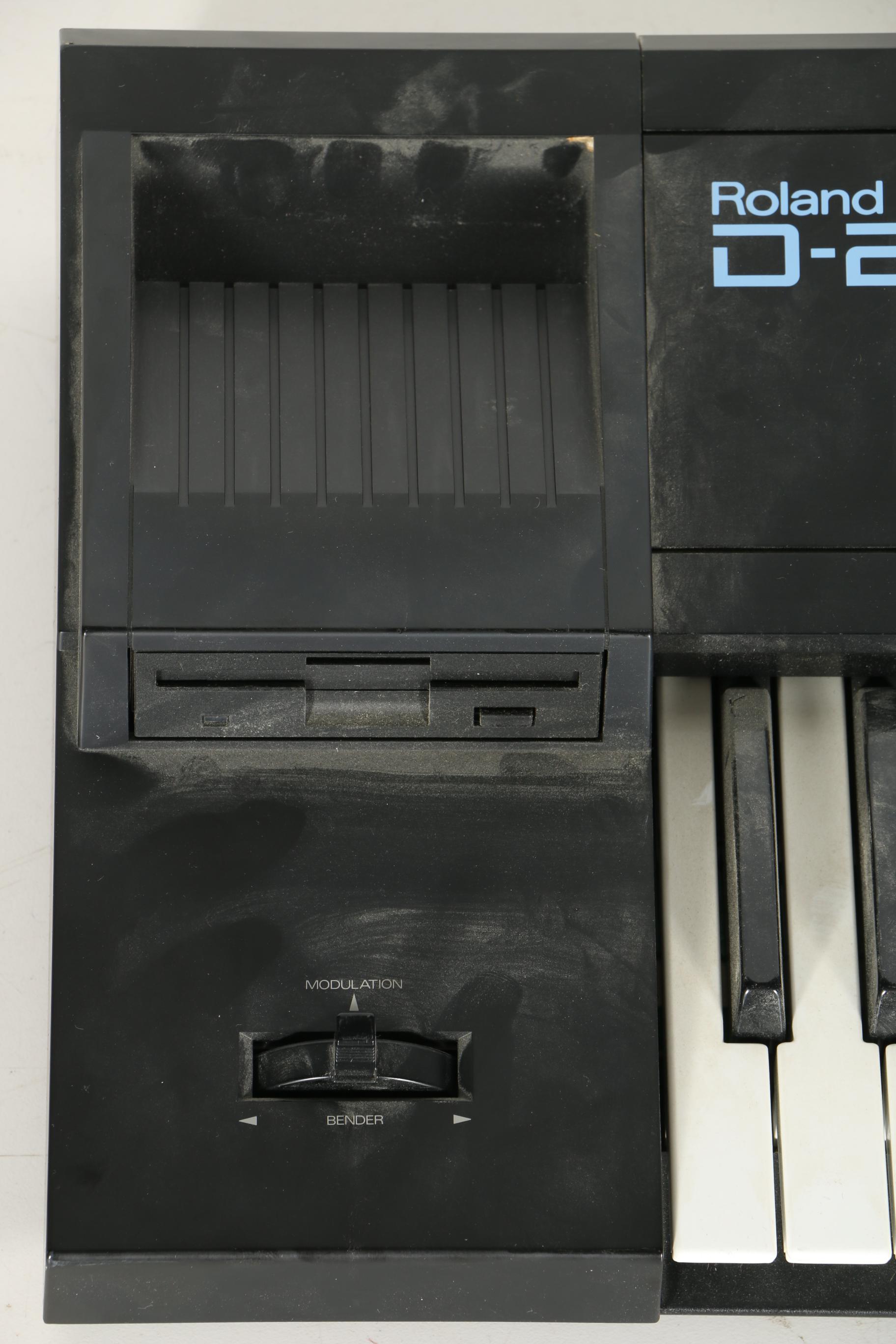 Vintage Roland D-20 Synthesizer and Multi-Track Sequencer