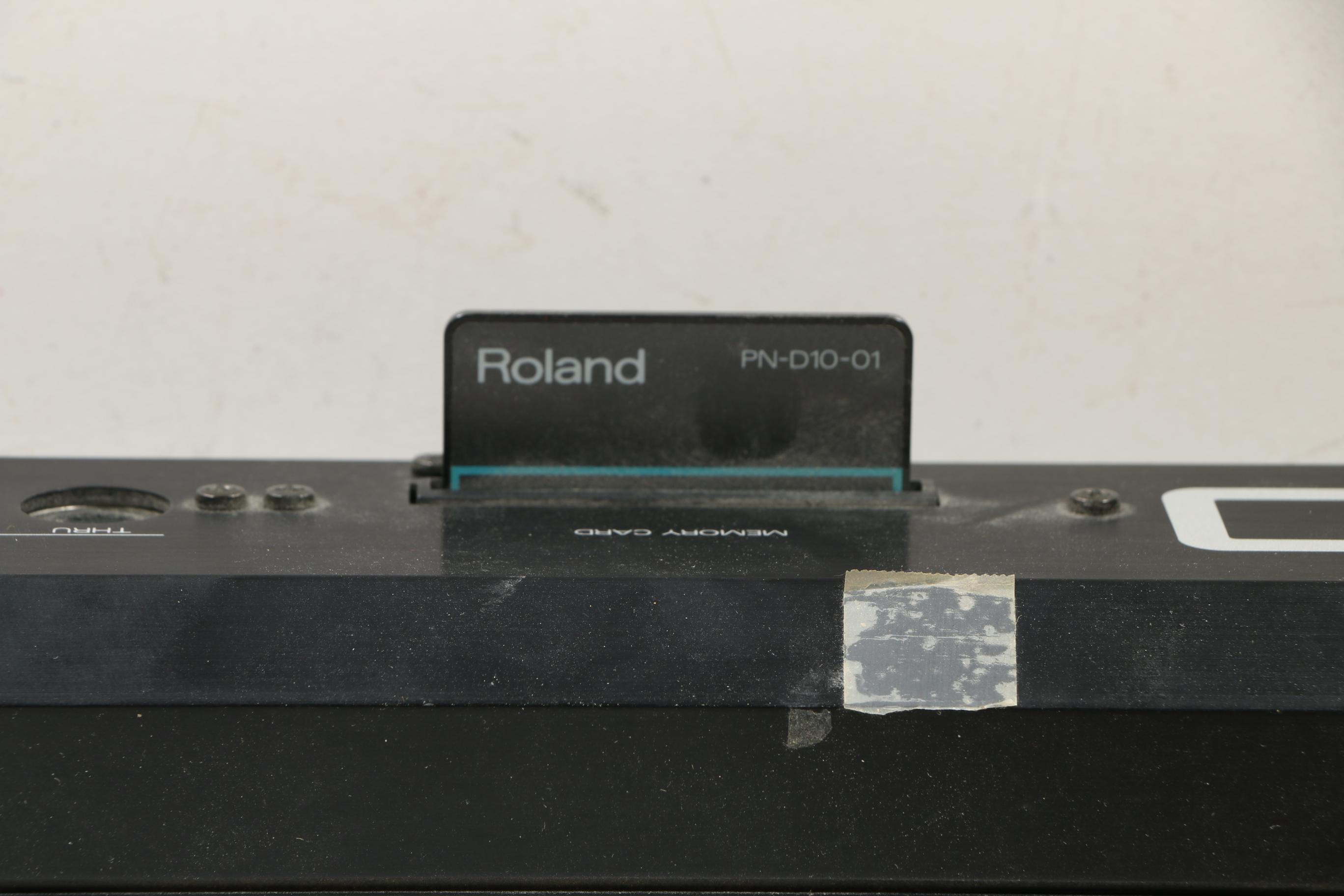 Vintage Roland D-20 Synthesizer and Multi-Track Sequencer