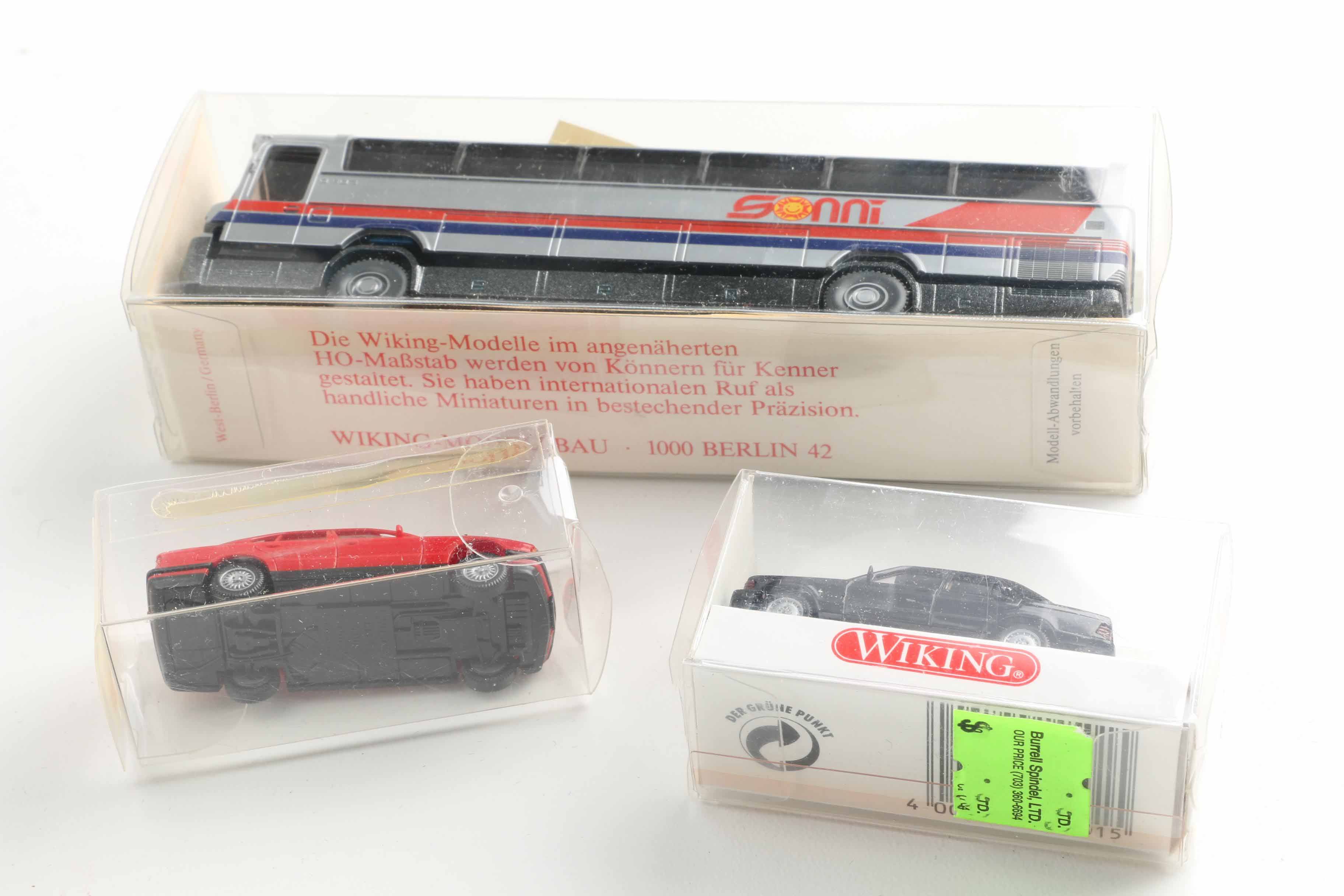 Wiking 1:87 Scale Model Cars