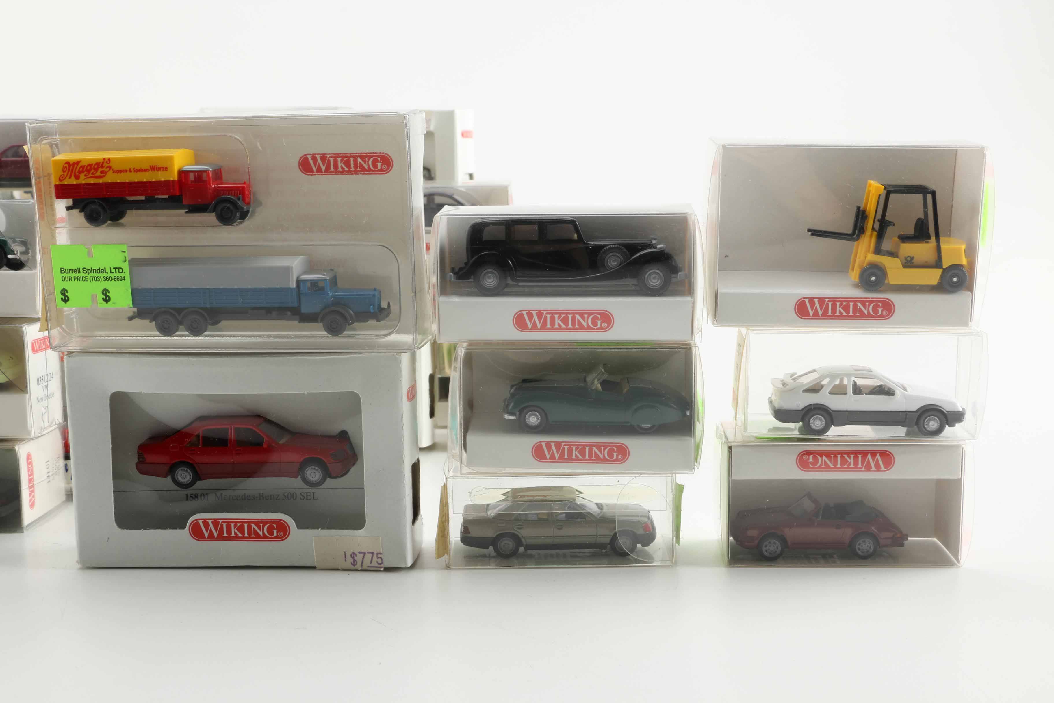 Wiking 1:87 Scale Model Cars