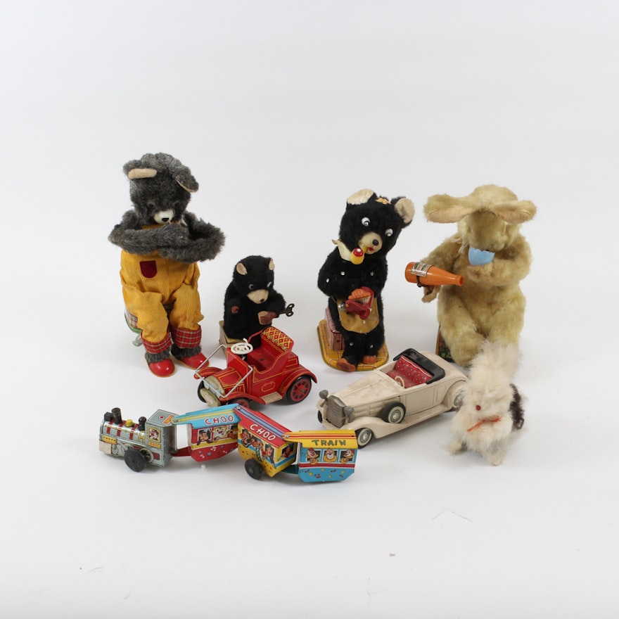 Vintage Tin Toy Selection