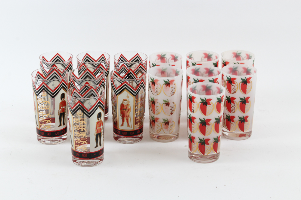 Mid-Century Glassware Featuring Georges Biard