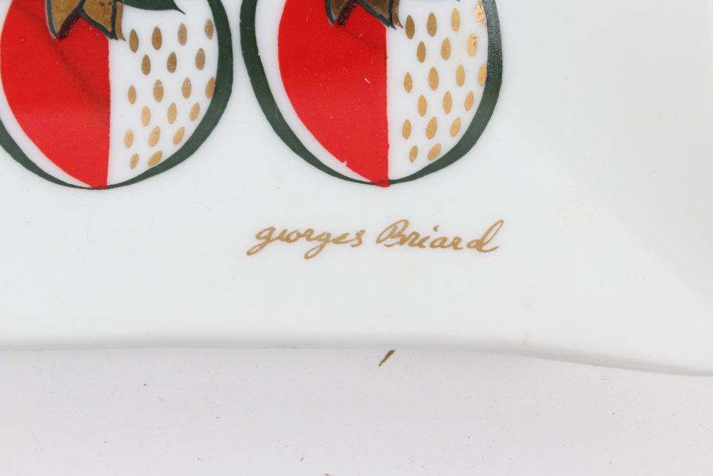 Mid-Century Glassware Featuring Georges Biard