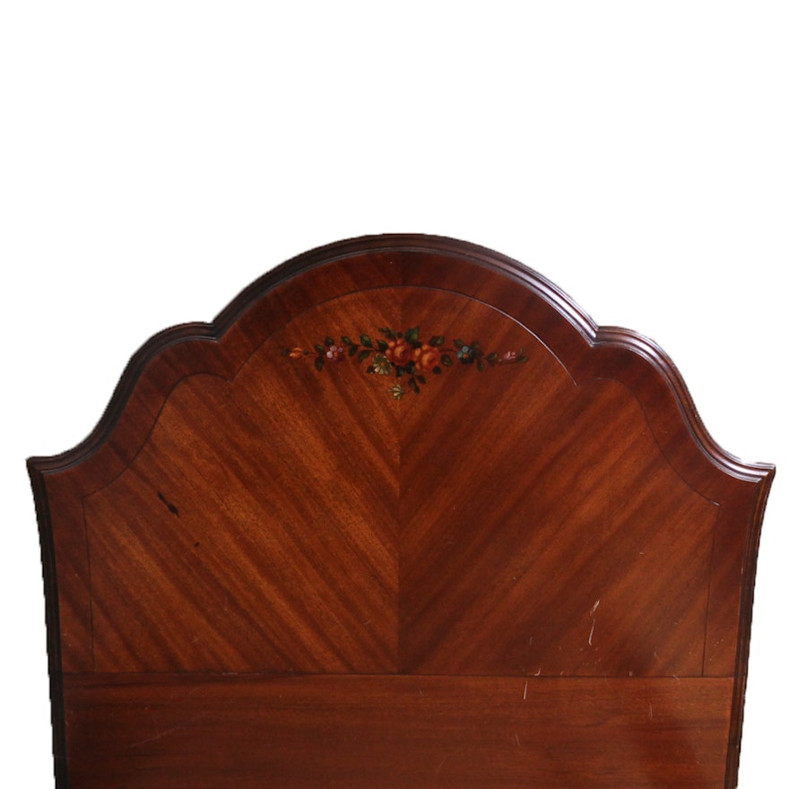 Robert W. Irwin Mahogany Twin Bed