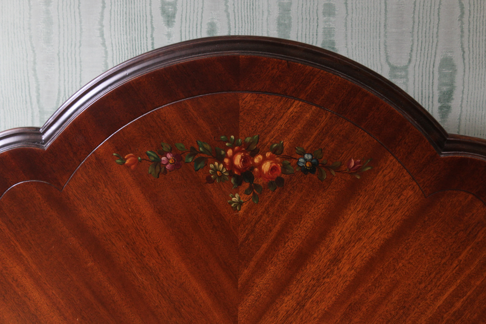 Robert W. Irwin Mahogany Twin Bed