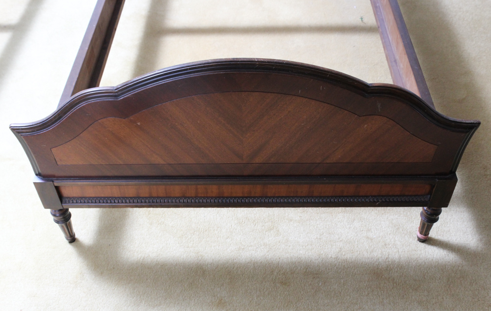 Robert W. Irwin Mahogany Twin Bed