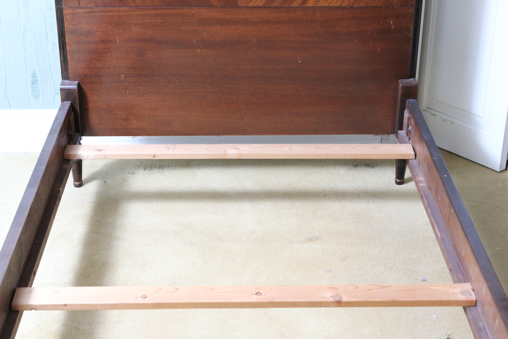 Robert W. Irwin Mahogany Twin Bed