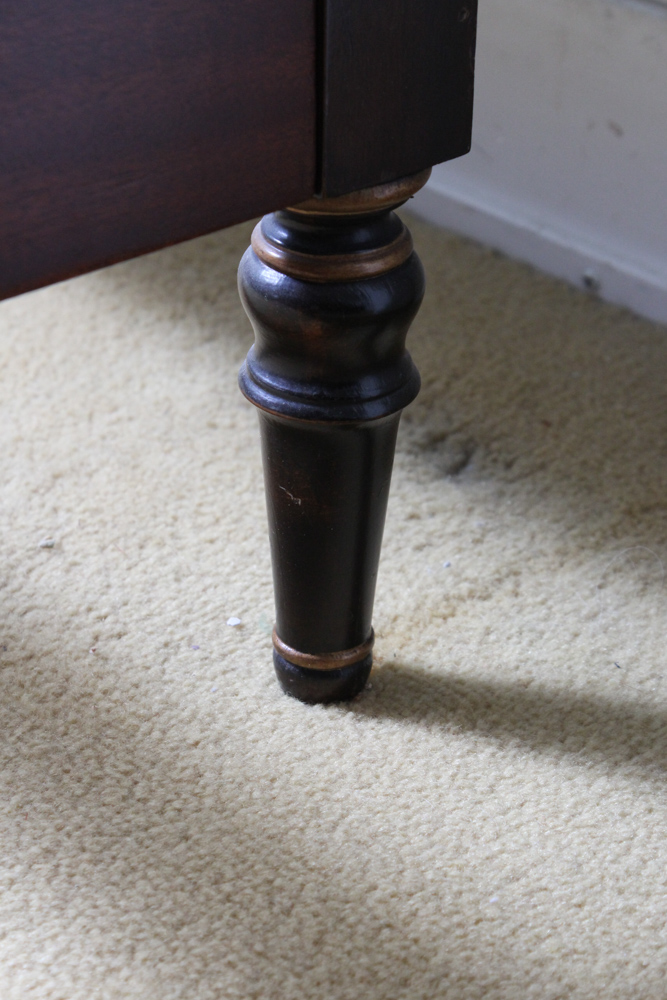 Robert W. Irwin Mahogany Twin Bed