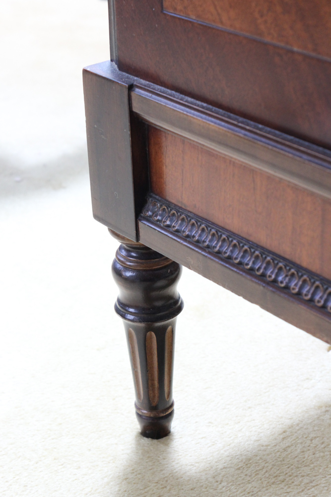 Robert W. Irwin Mahogany Twin Bed