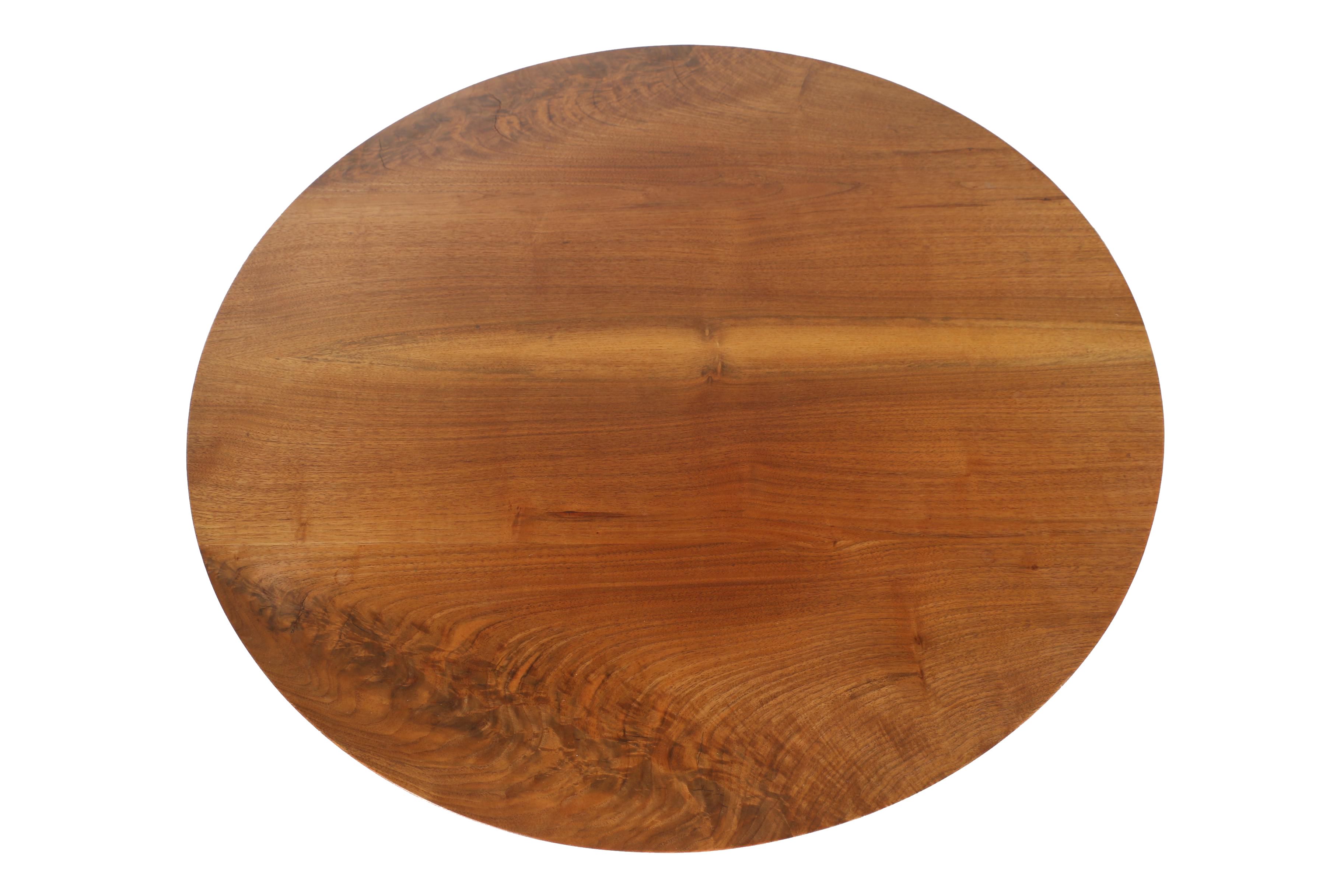 Vintage George Nakashima Round Pedestal Table With Provenance