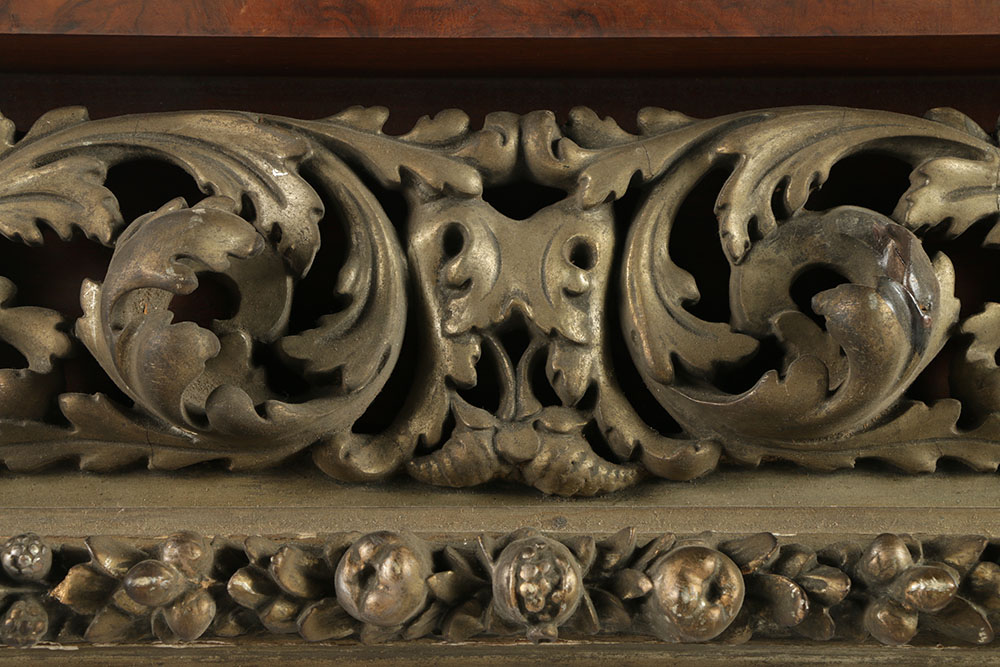 19th-Century Shadow Box Style Frame with Gilt and Gesso