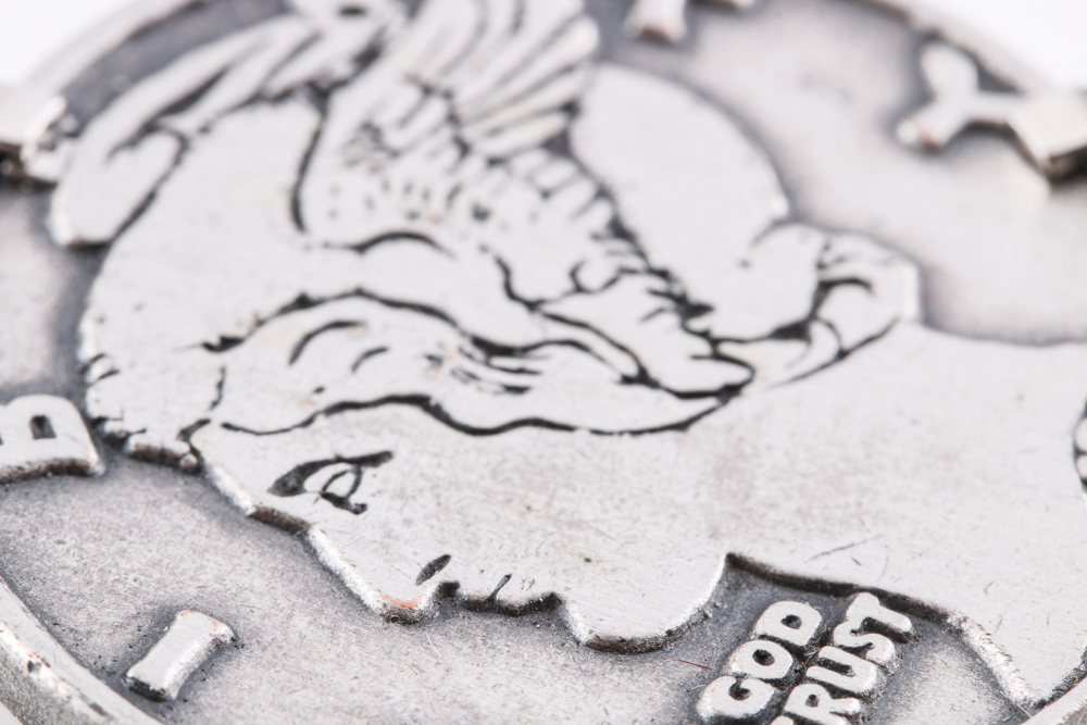 Cast Mercury Dime Replica Money Clip