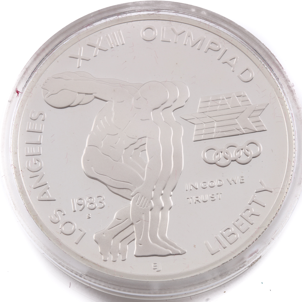 1983 Los Angeles Olympics Commemorative Silver Dollar