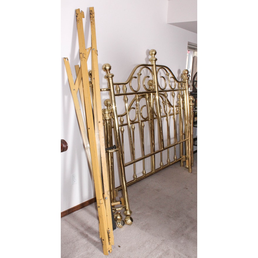 Vintage Brass Bed (King Size)