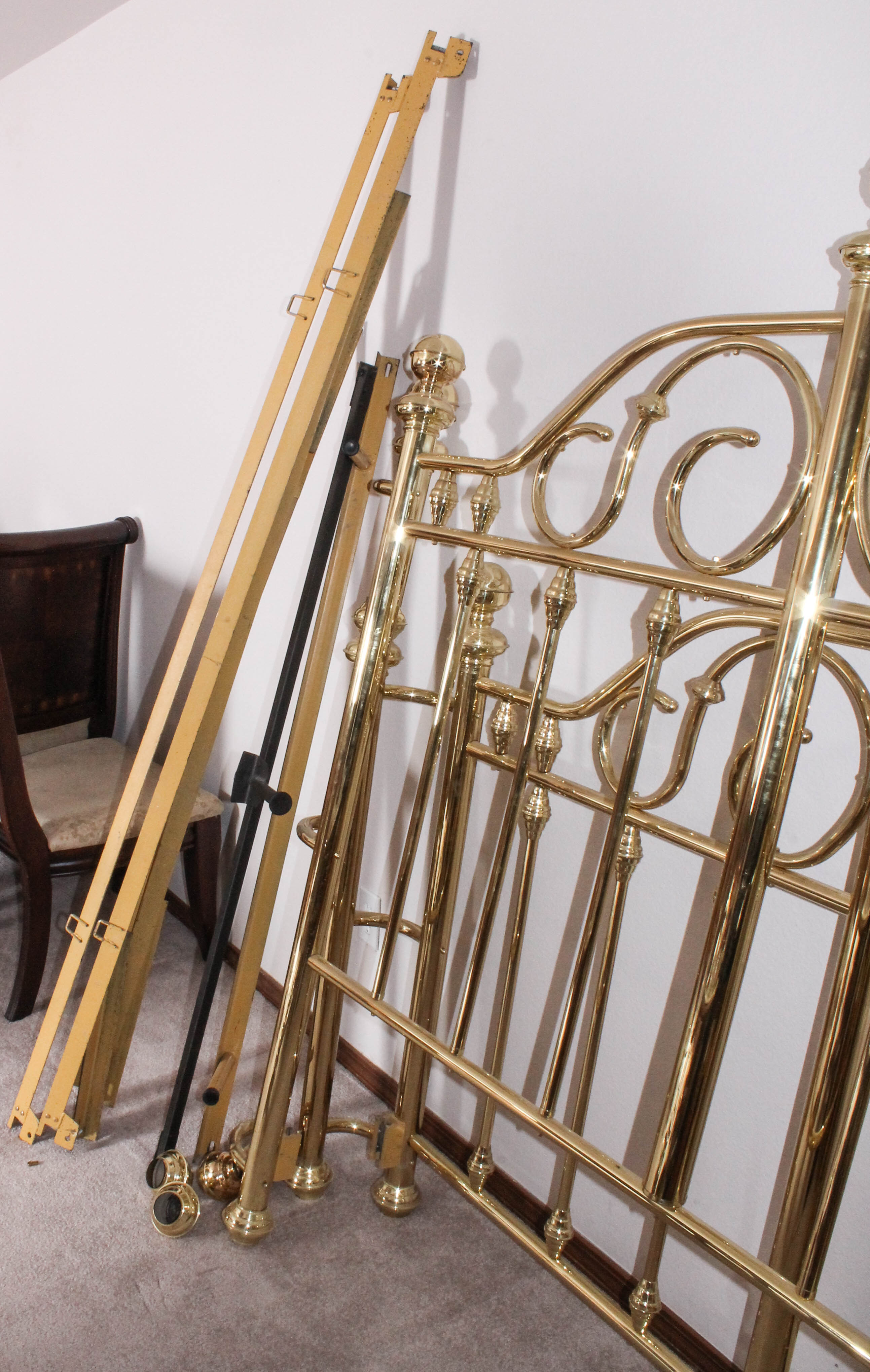 Vintage Brass Bed (King Size)