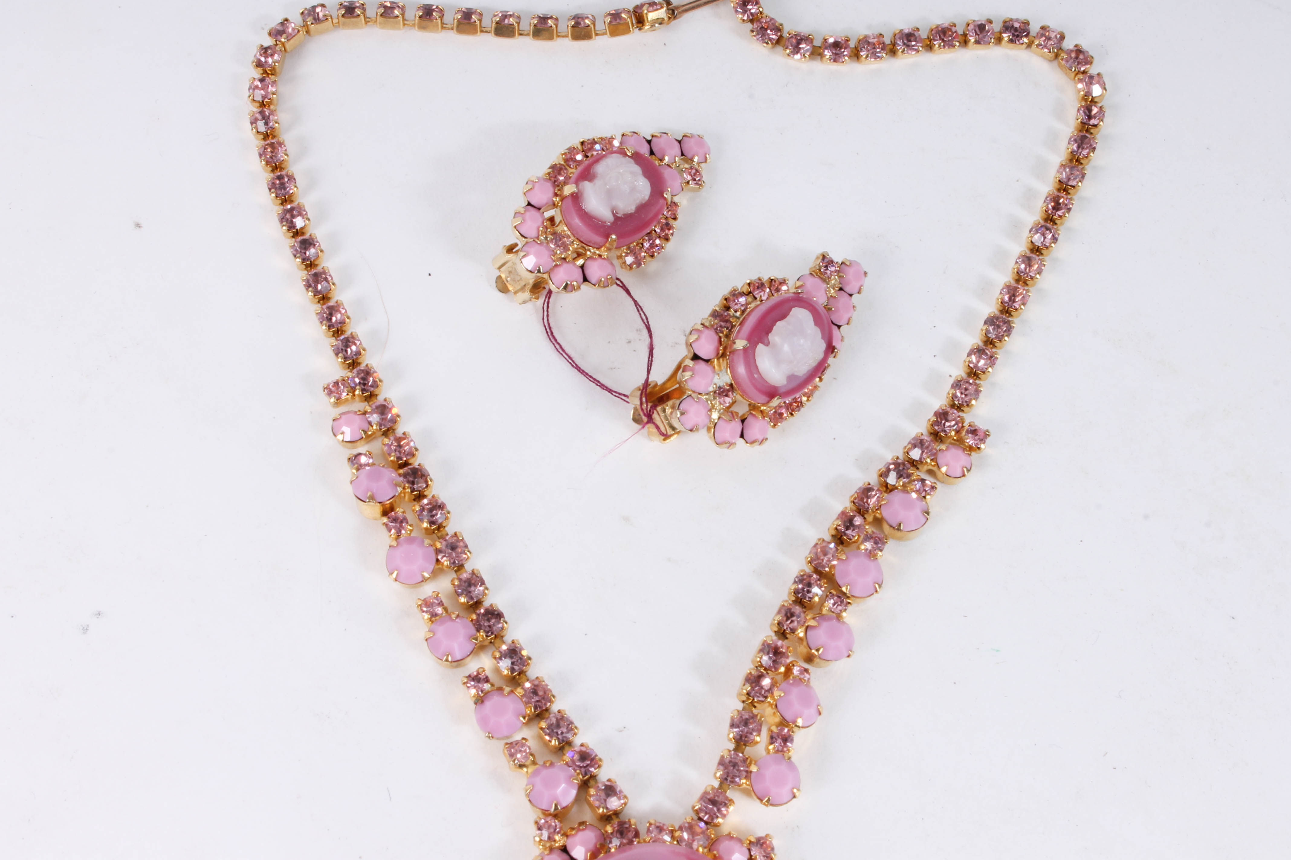 Assortment of Rhinestone Costume Jewelry Sets