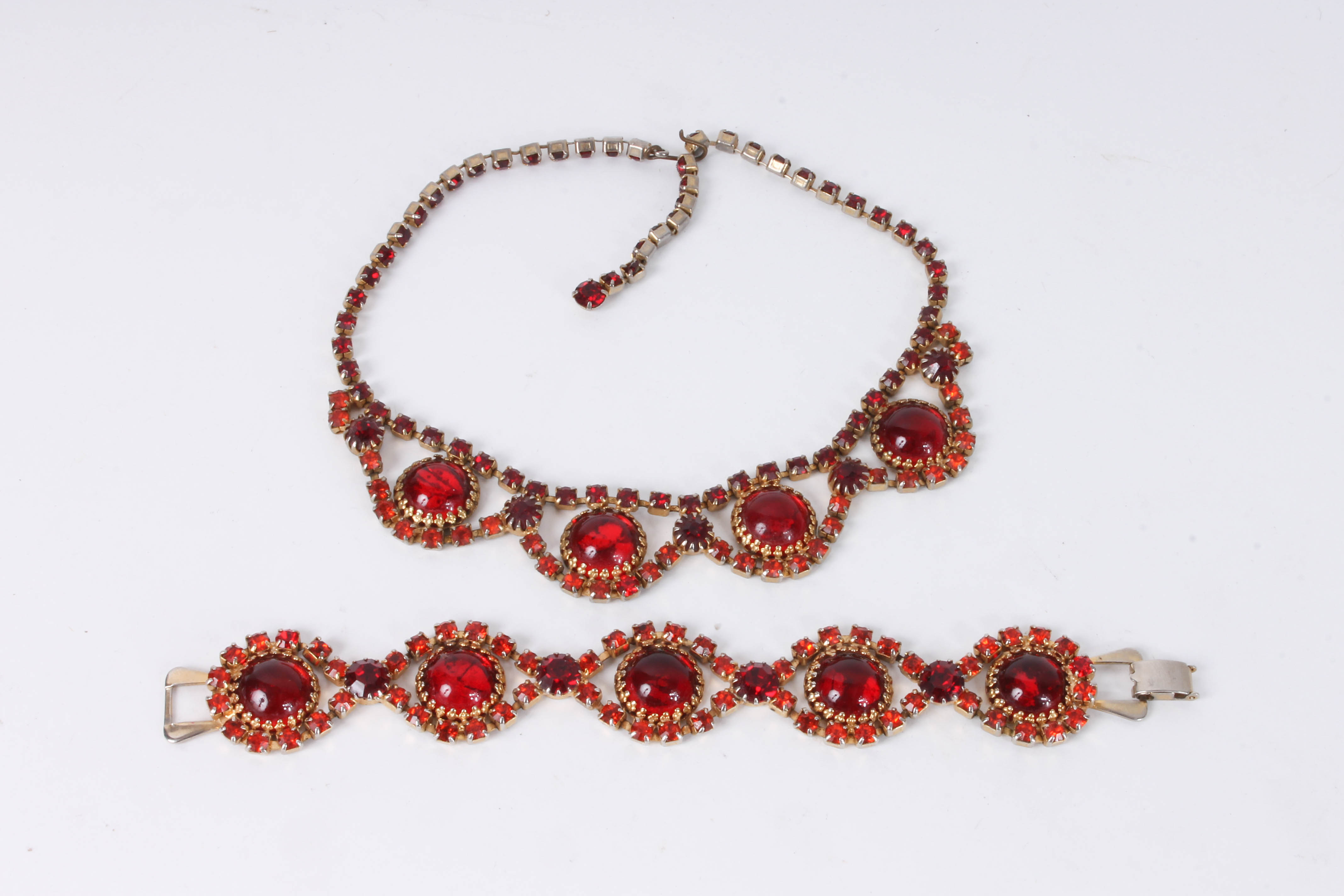Assortment of Rhinestone Costume Jewelry Sets