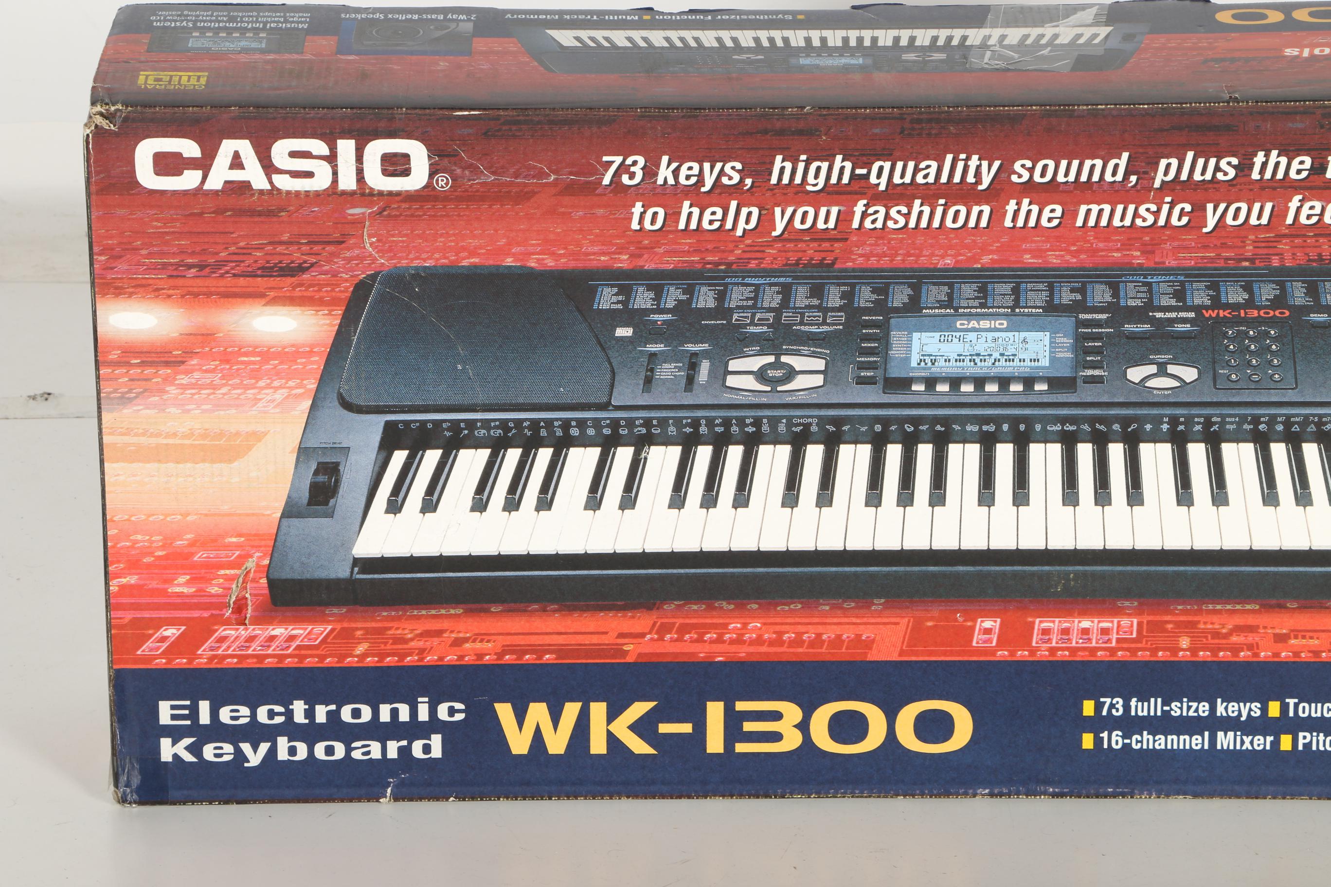Casio WK-1300 Electronic Keyboard