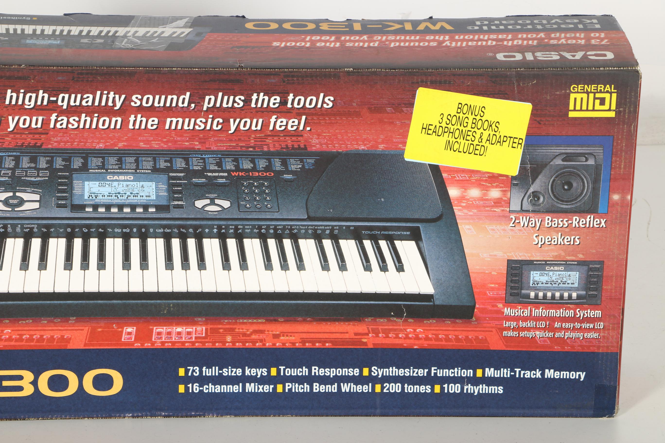 Casio WK-1300 Electronic Keyboard