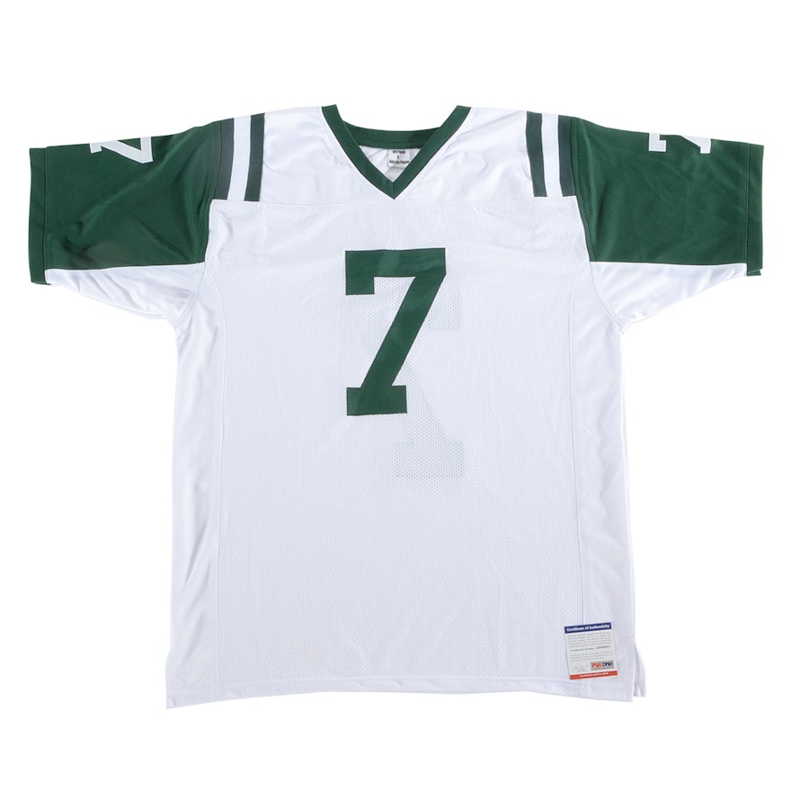 Geno Smith Signed Jets Jersey  COA